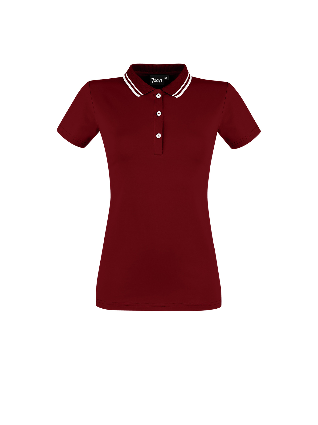 Poloshirt, Single Jersey - Strickkragen