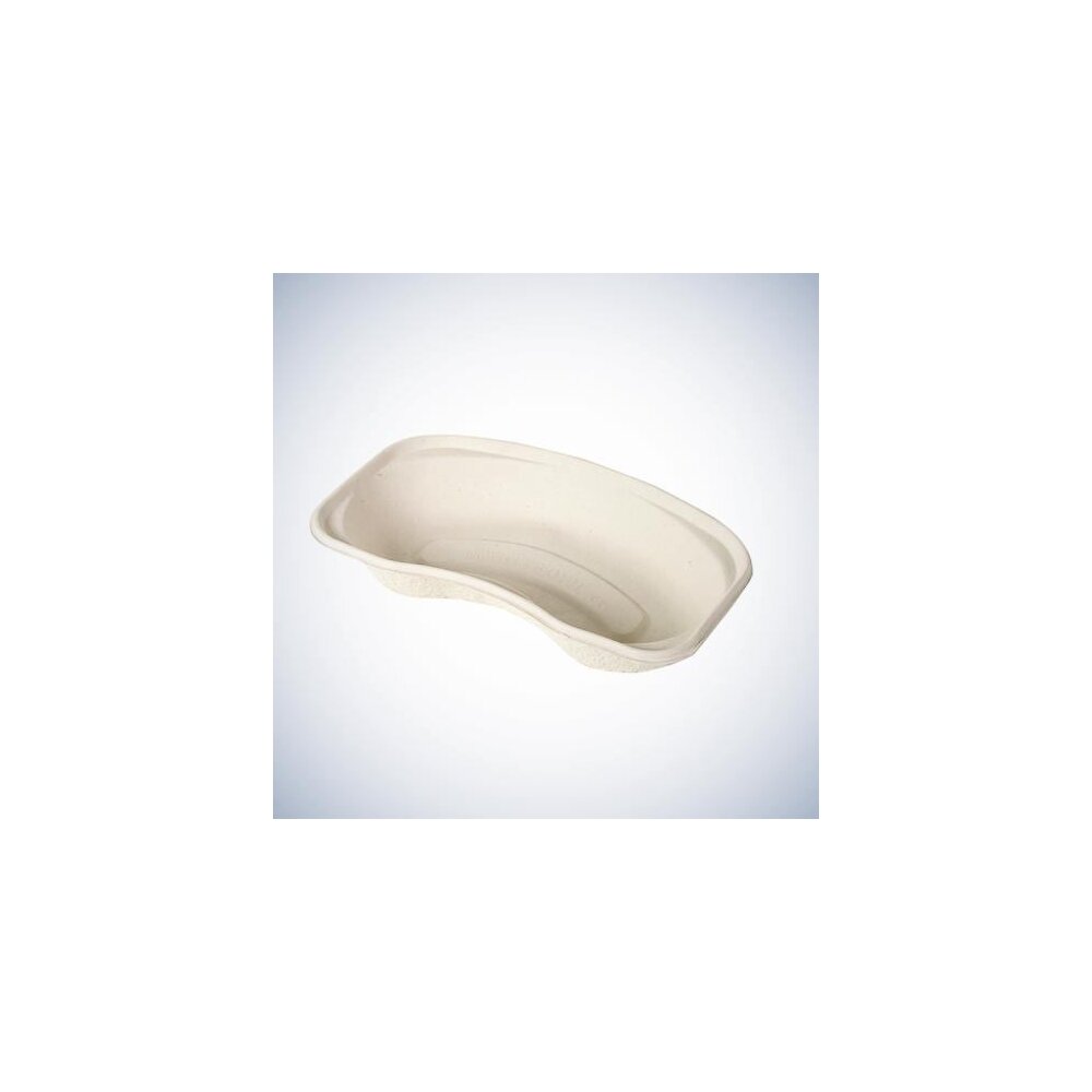 Nierenschalen aus Pappe - grau, Karton mit 300 Stück