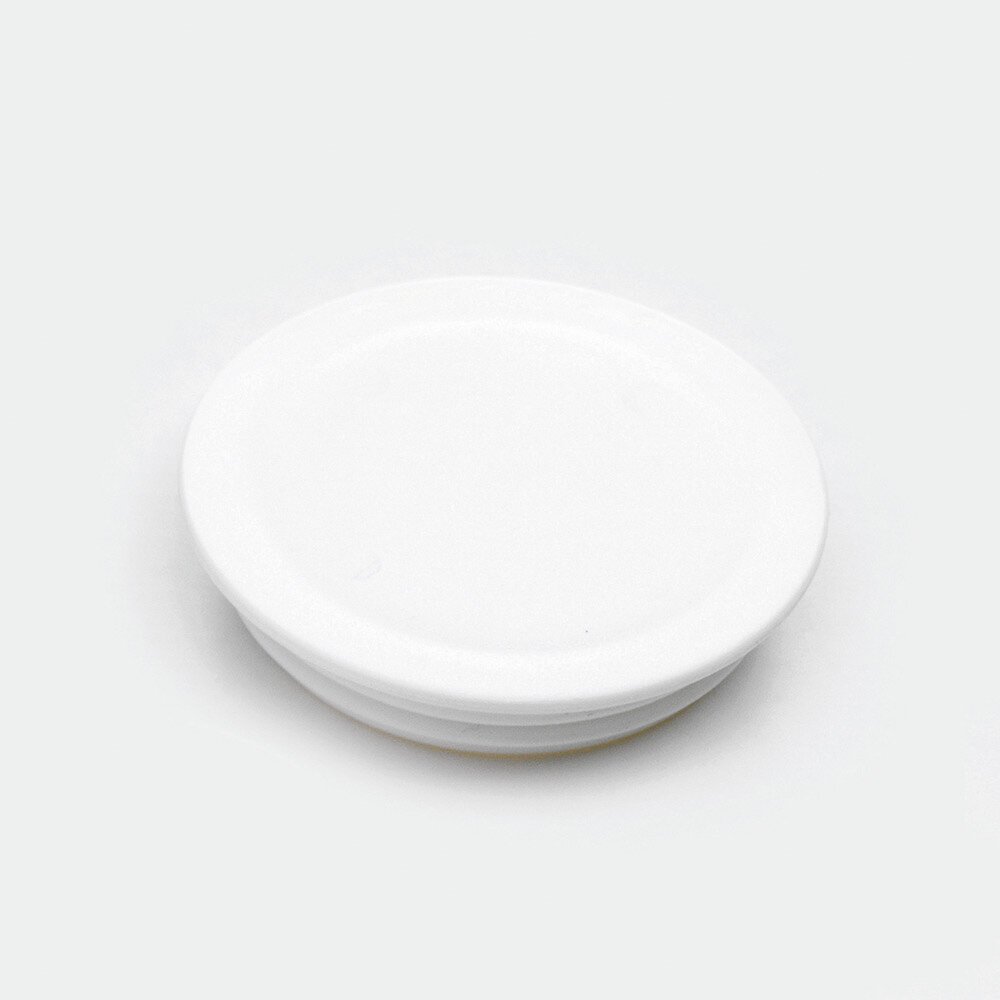 melipul Becher-Beschriftungsdeckel zu MEHRWEG-Medikamentenbecher, 60 Stück, weiß