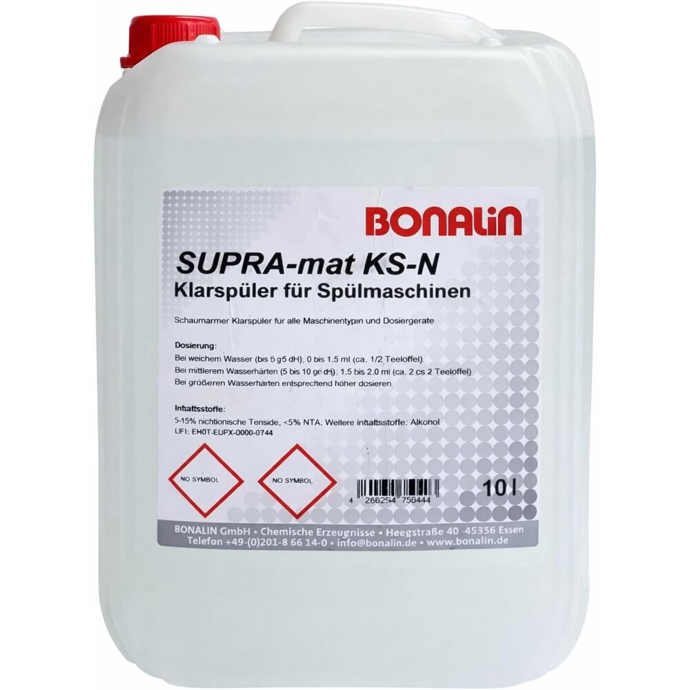 Klarspüler SUPRA-mat KS-N, pH-neutral (10 L Kanister)