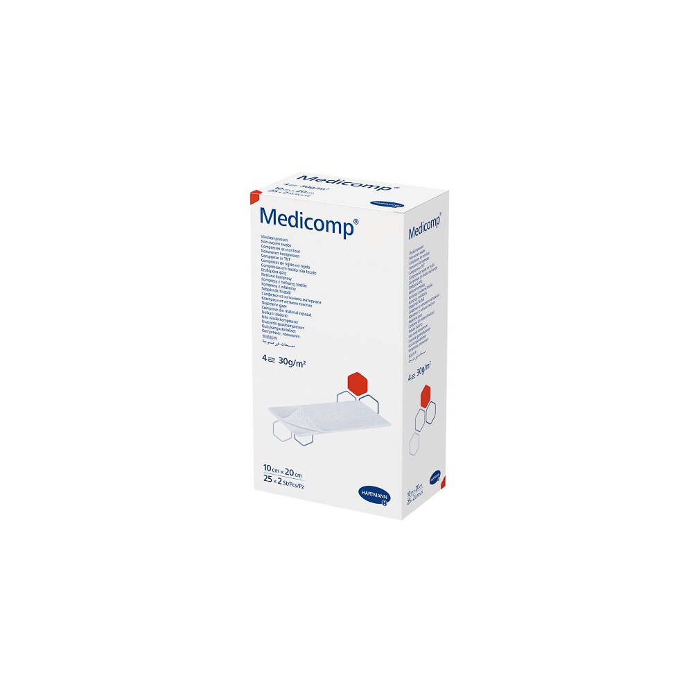 Medicomp steril 10x20 cm, 25 x 2 Stück