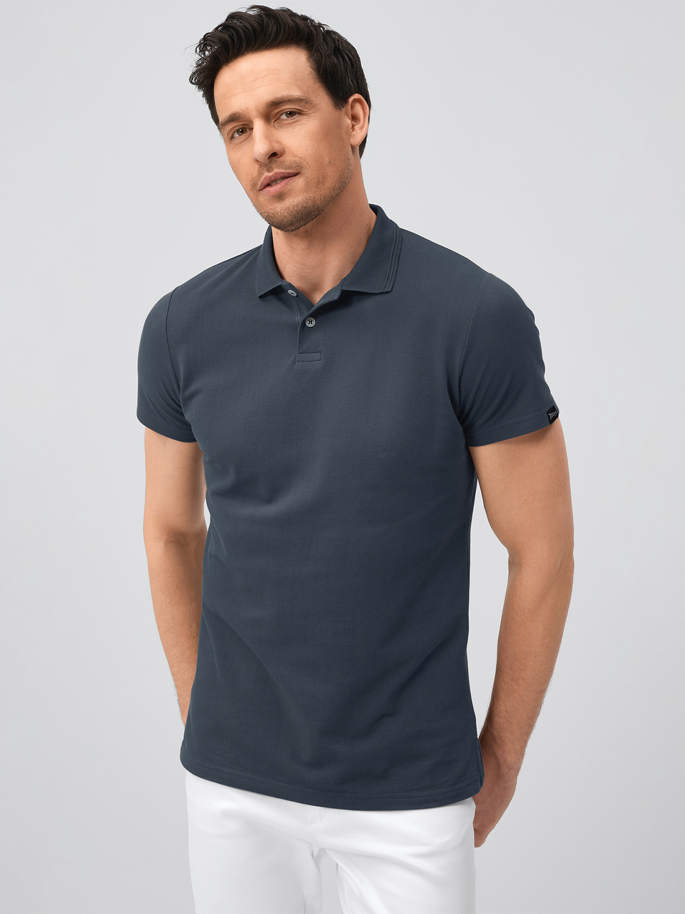 Herren-Piquéshirt METZ