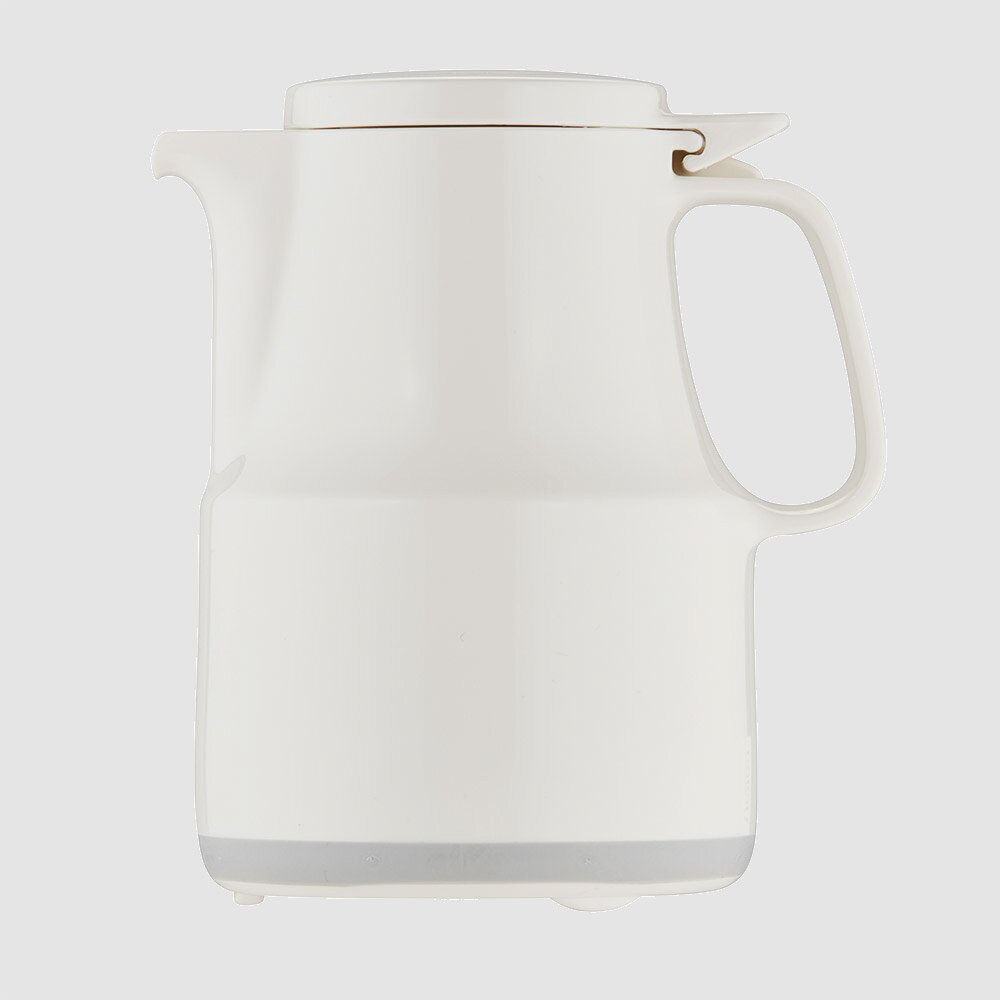 Warmhaltekanne mit Klappdeckel spülmaschinenfest 300 ml weiß