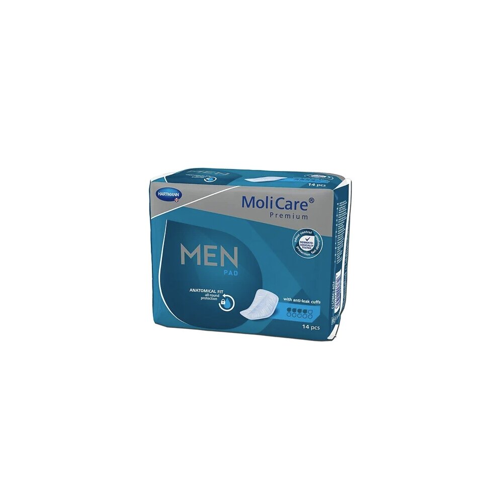 MoliCare Premium MEN PAD (Einlage) 4 Tropfen (VE/ Beutel a 14 Stück)