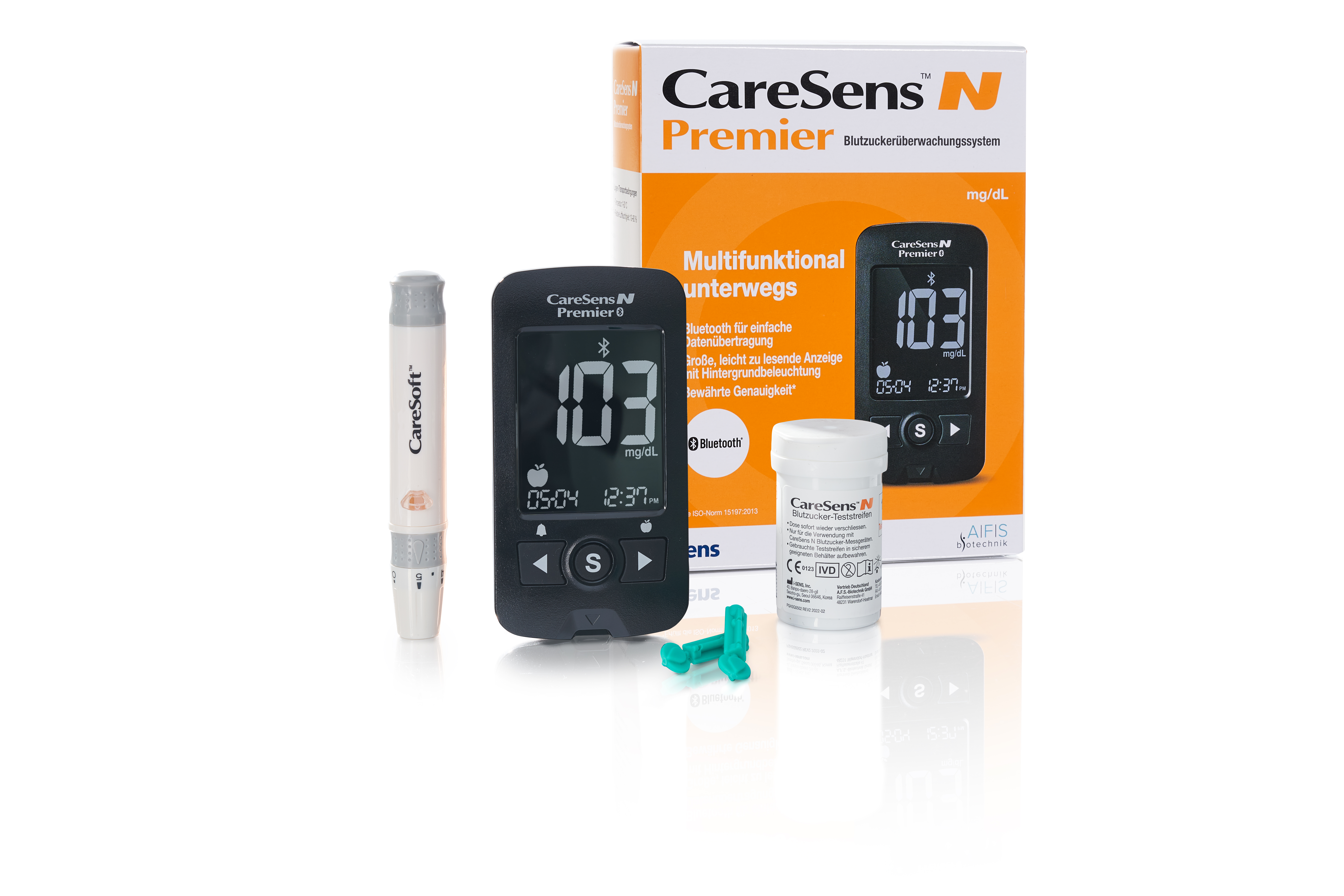 CareSens N PREMIER Blutzuckermessgerät mg/dL