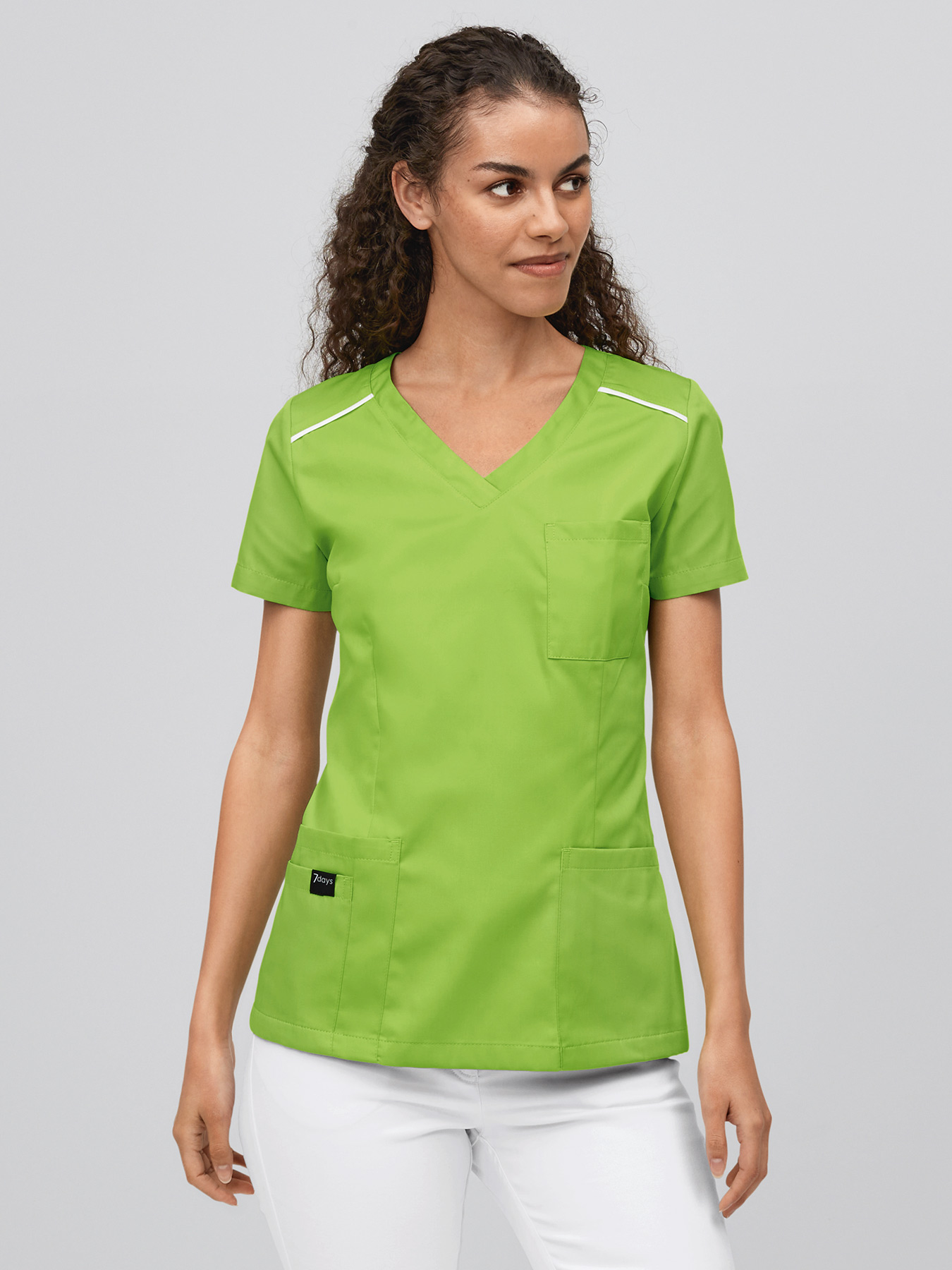 Schlupfkasack mit Paspel