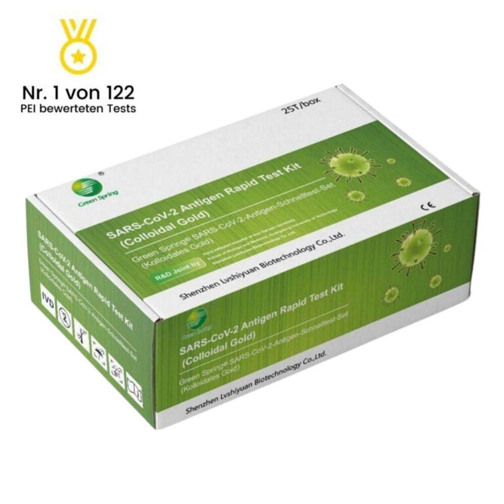 Green Spring Covid - Antigen - Schnelltest 25er Box