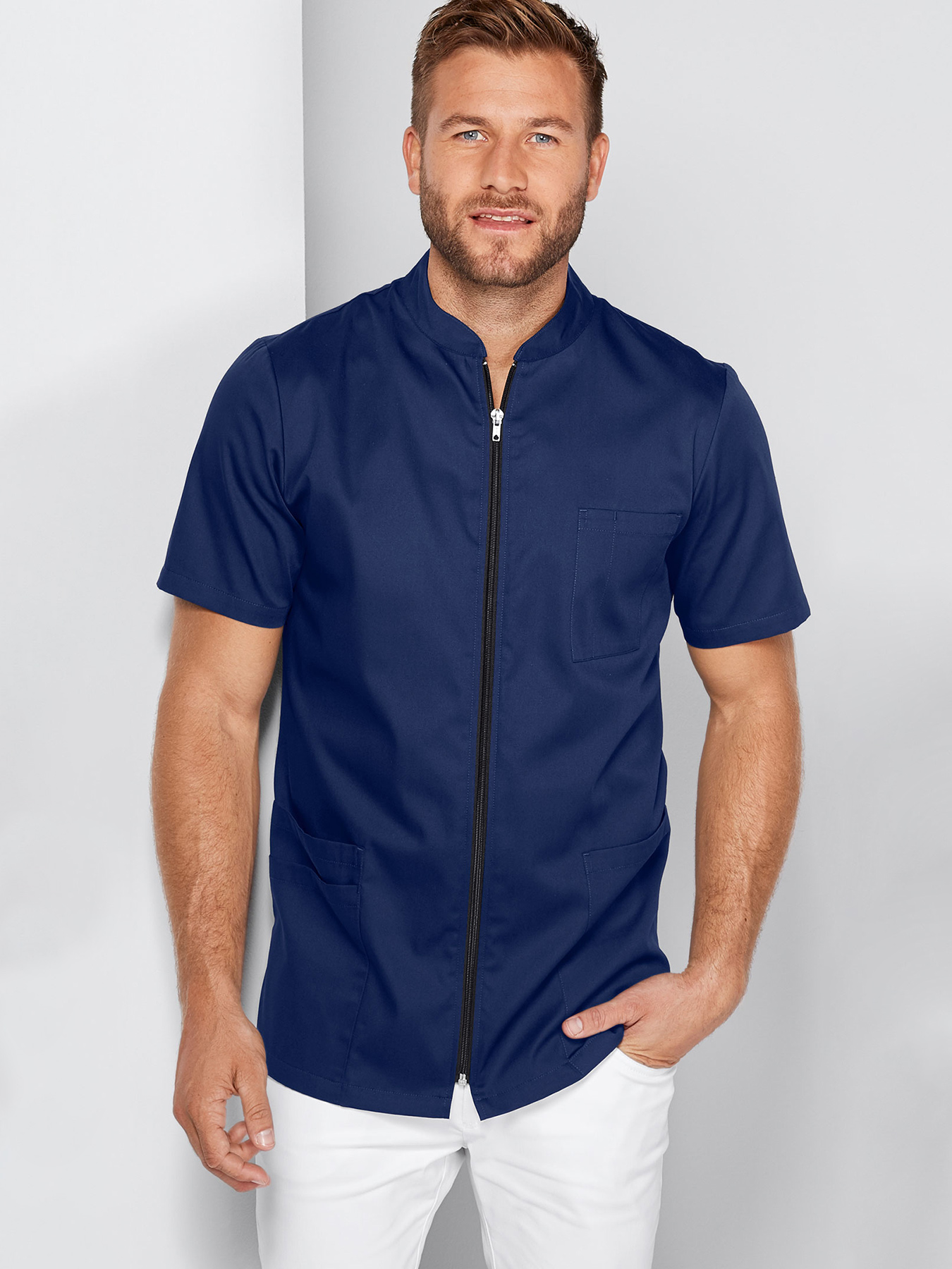 Herrenkasack LINARES mit Reißverschluss