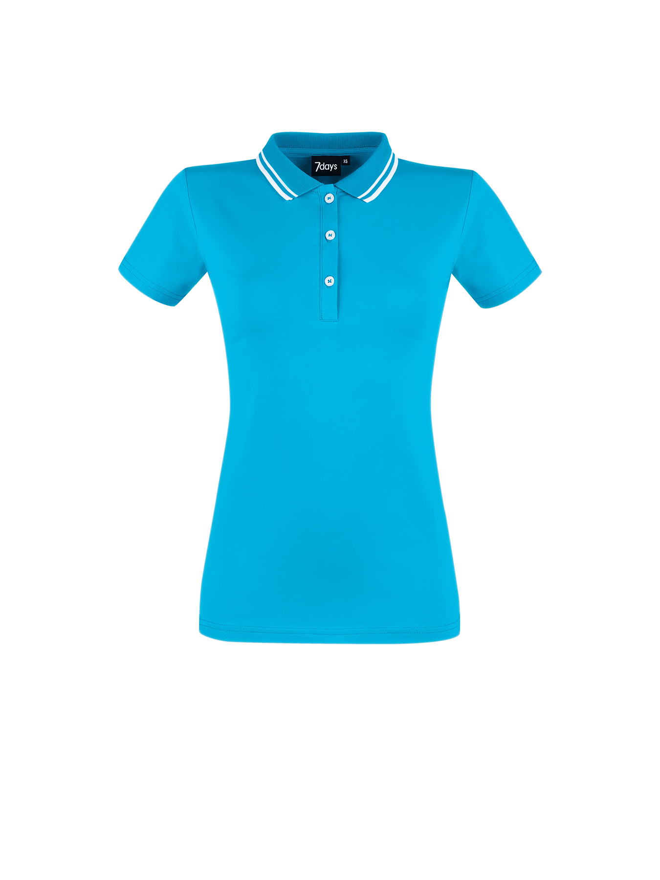 Poloshirt, Single Jersey - Strickkragen