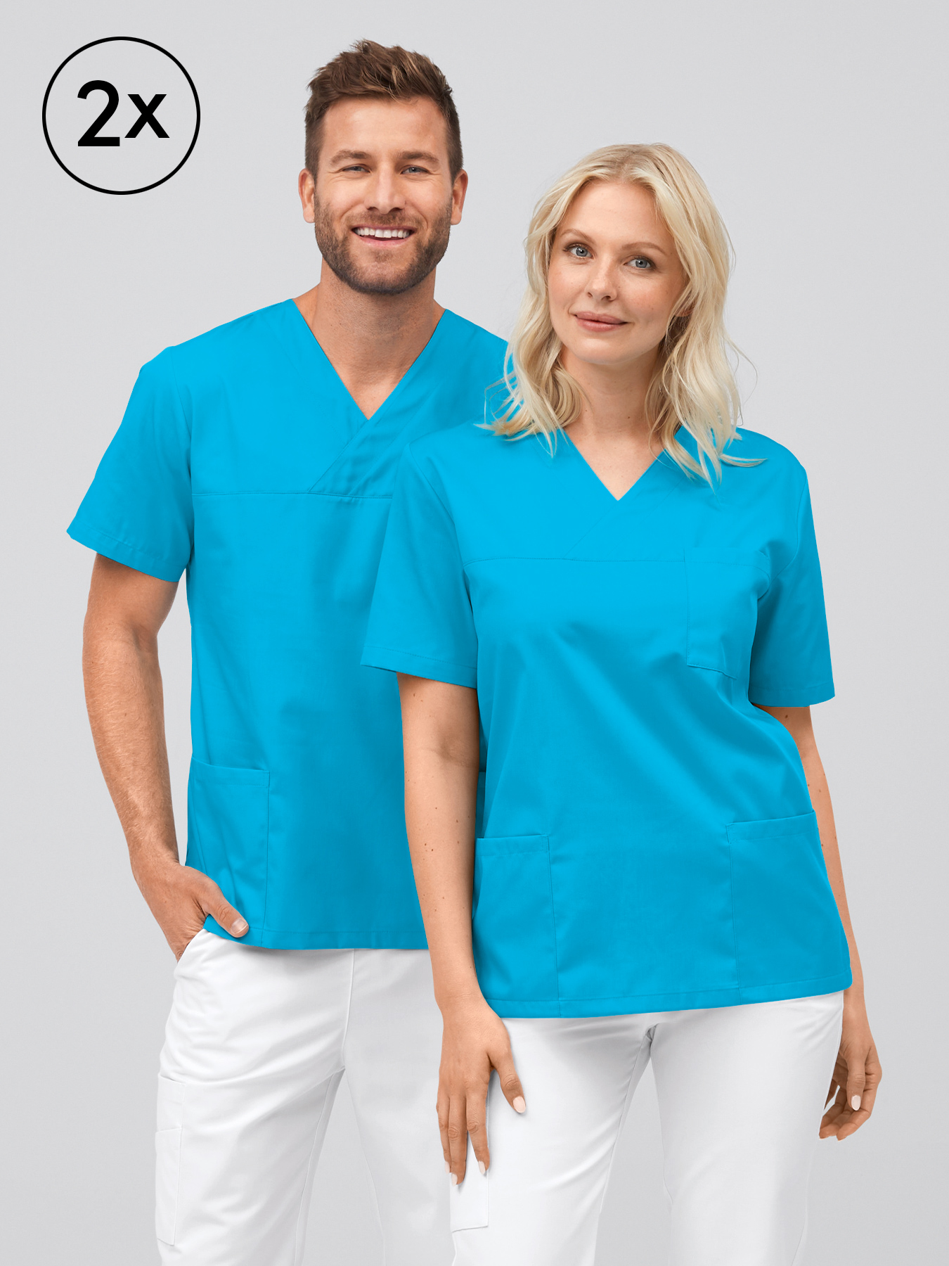 Unisex OP-Kasack PISA 2er-Pack