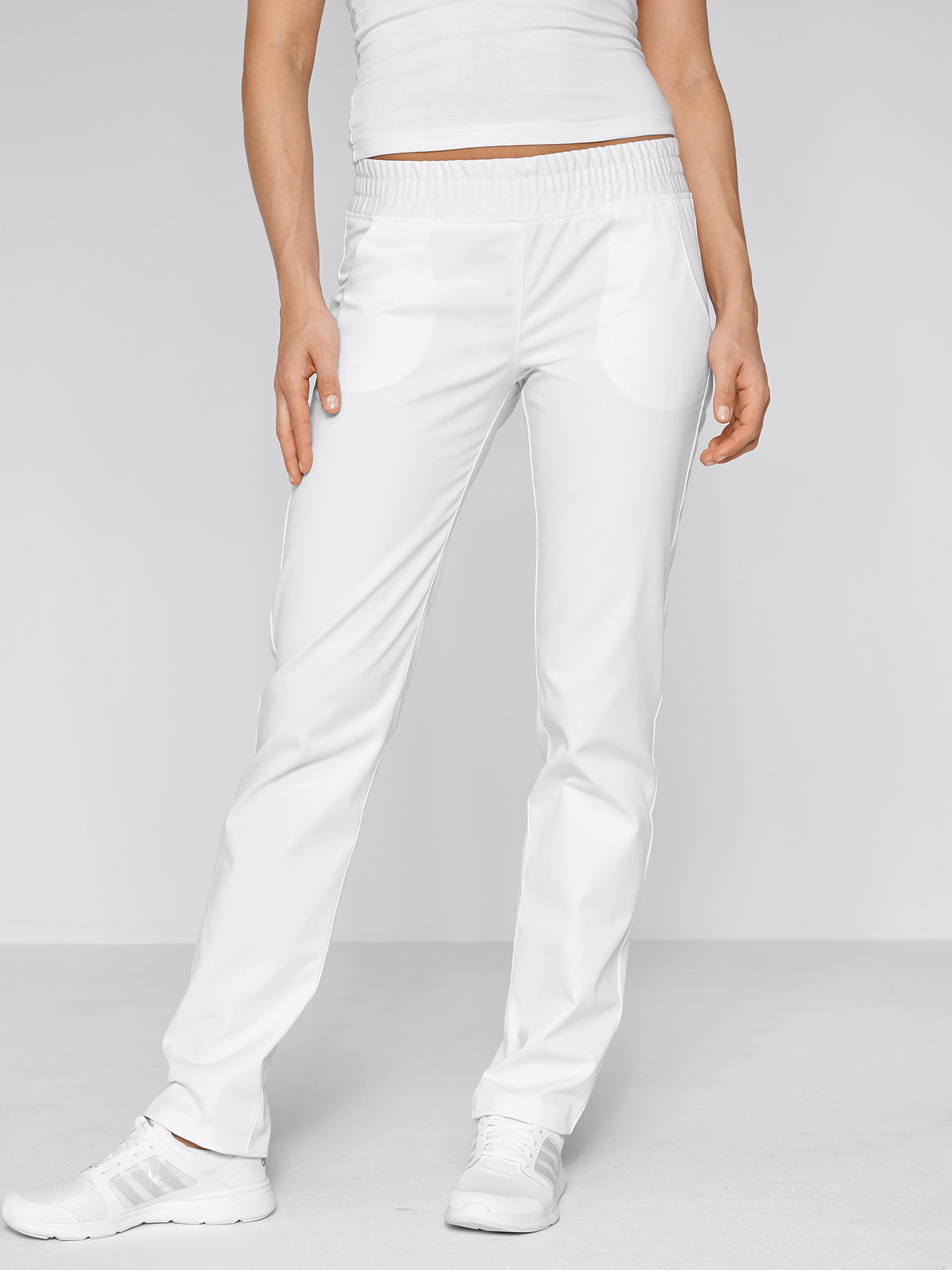 Bequeme Damenhose aus Mischgewebe