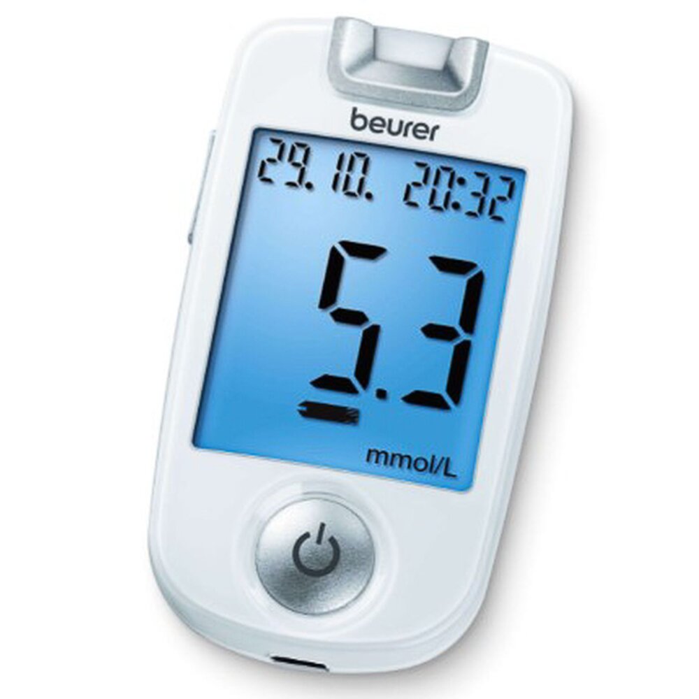 Beurer GL40 mg - dl Blutzuckermessgerät Blutzucker - Messgerät