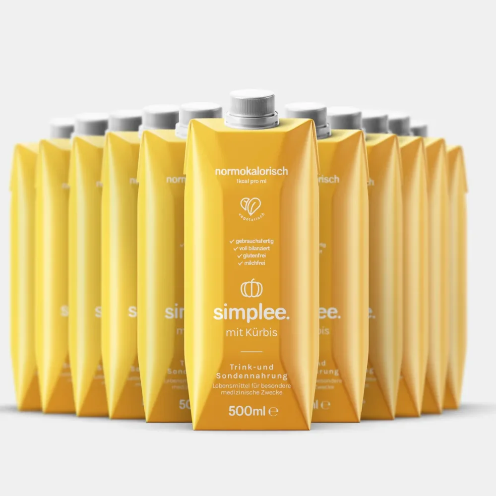 Simplee mit Kürbis pflanzliche Sondennahrung 12 x 500 ml