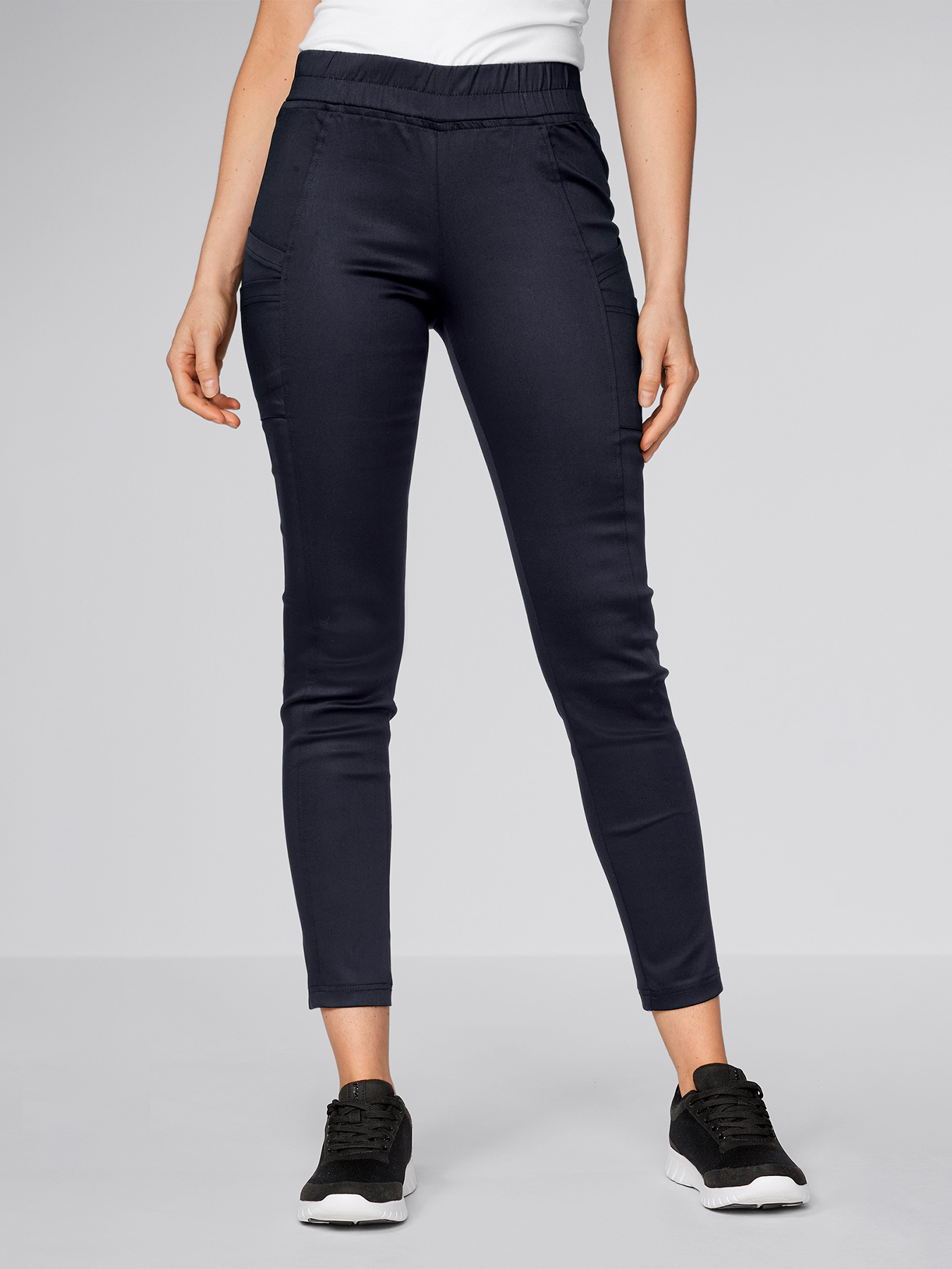 Soft-Stretchhose BELLUNO mit Beintaschen