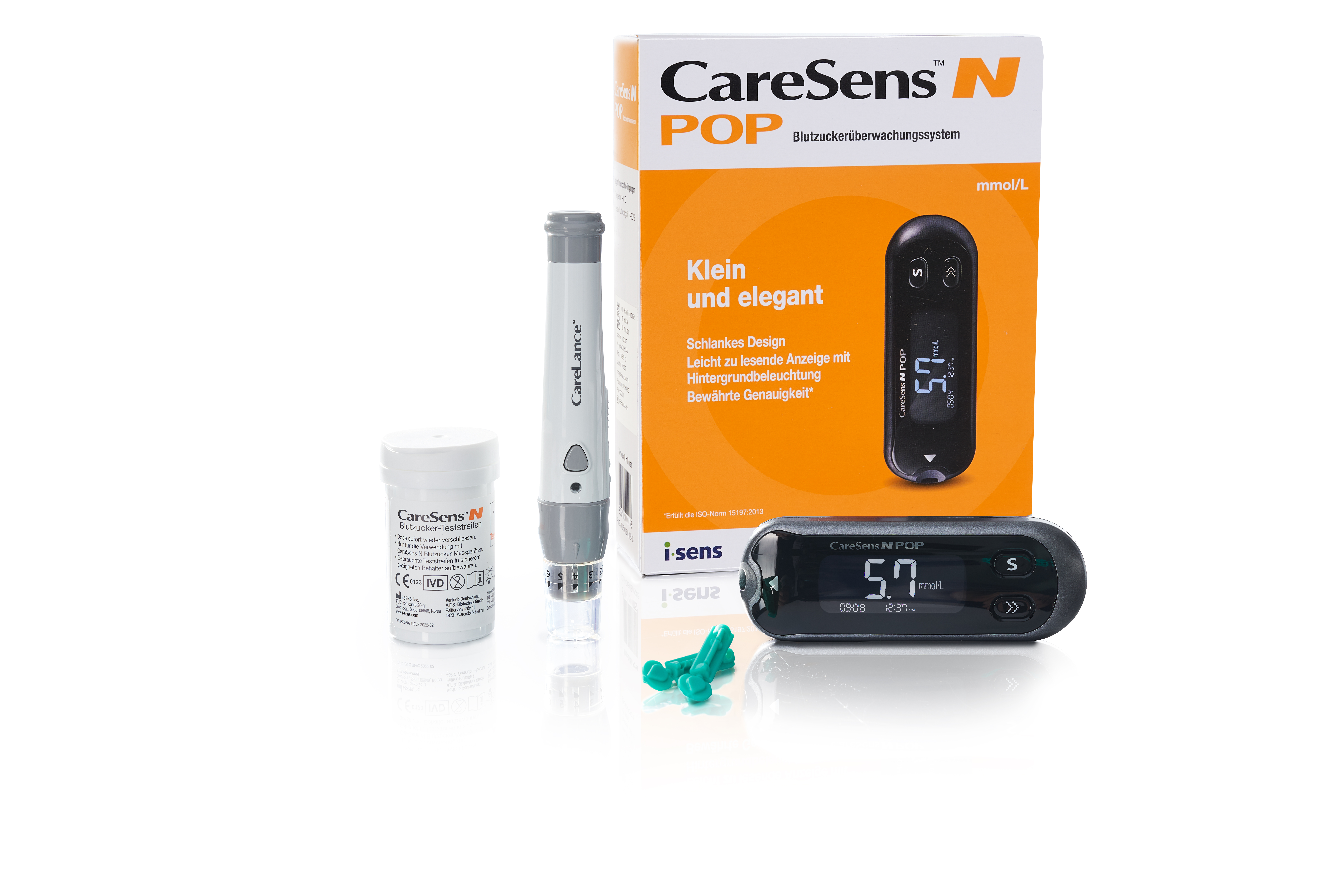 CareSens N POP Blutzuckermessgerät mmol/L