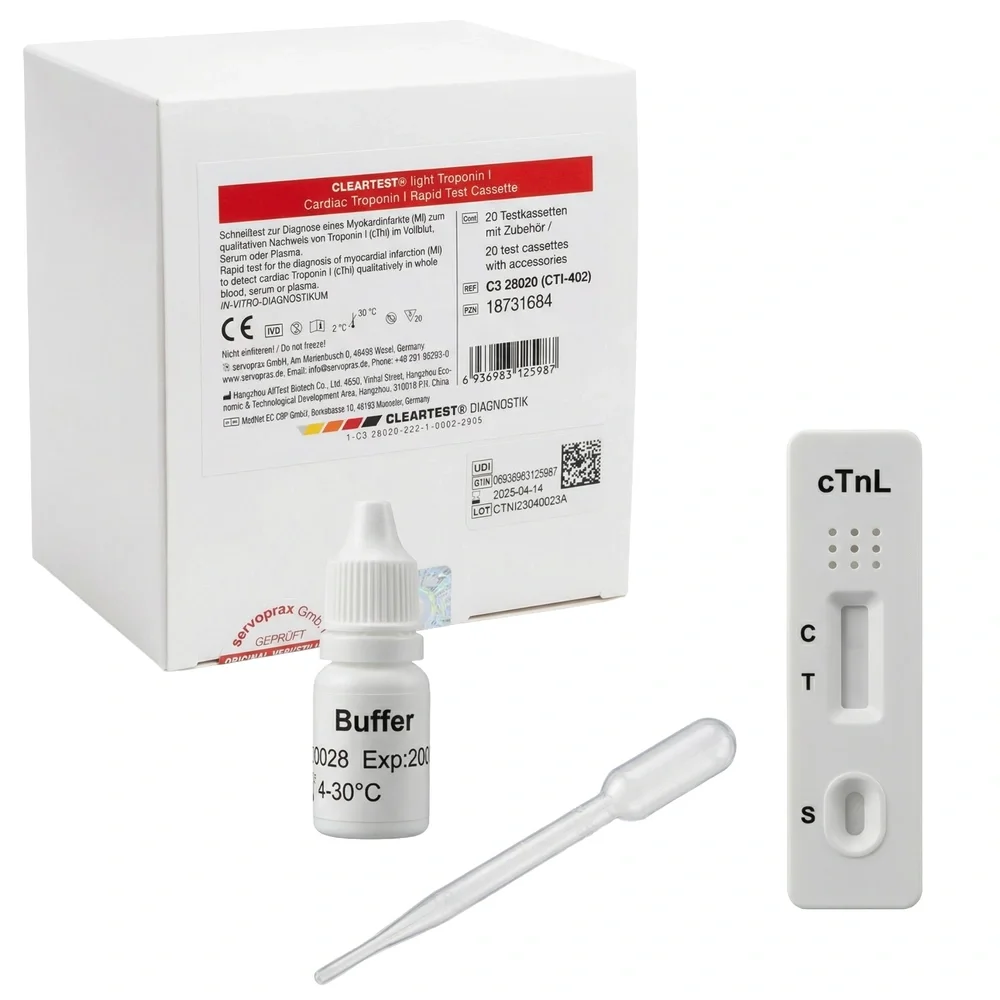 Cleartest light Troponin I, 20 Stück