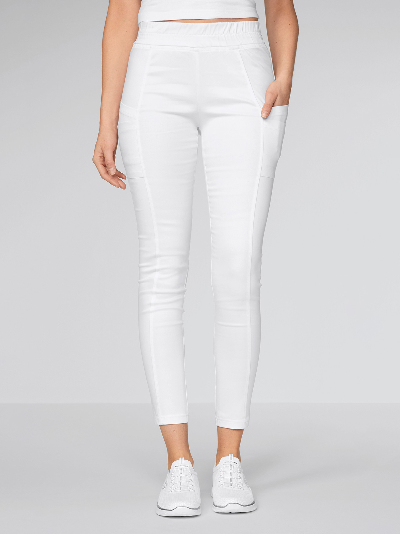 Soft-Stretchhose BELLUNO mit Beintaschen