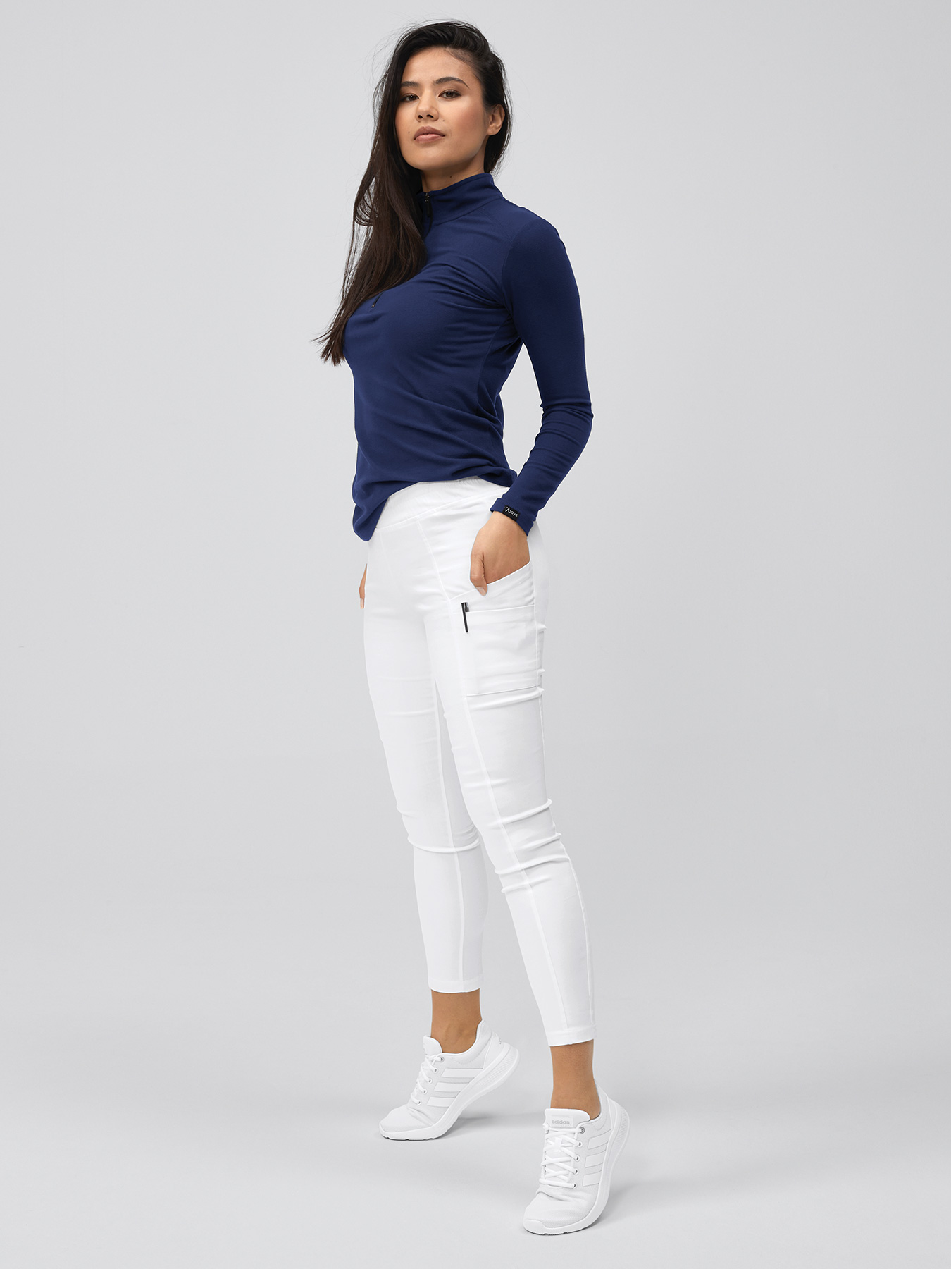 Soft-Stretchhose BELLUNO mit Beintaschen