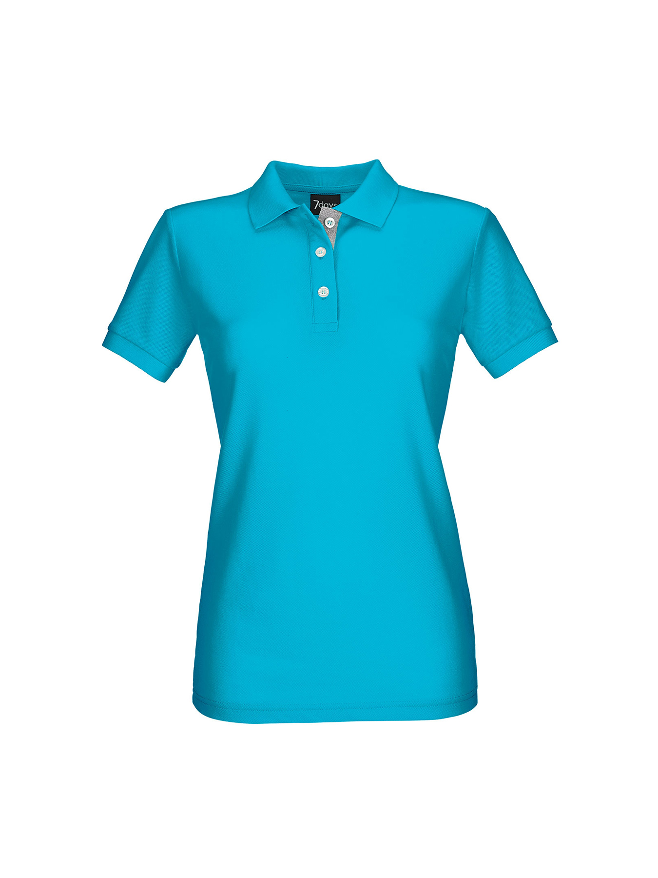 Poloshirt SARNIA, Piqué - Knopfleiste mit Kontrast