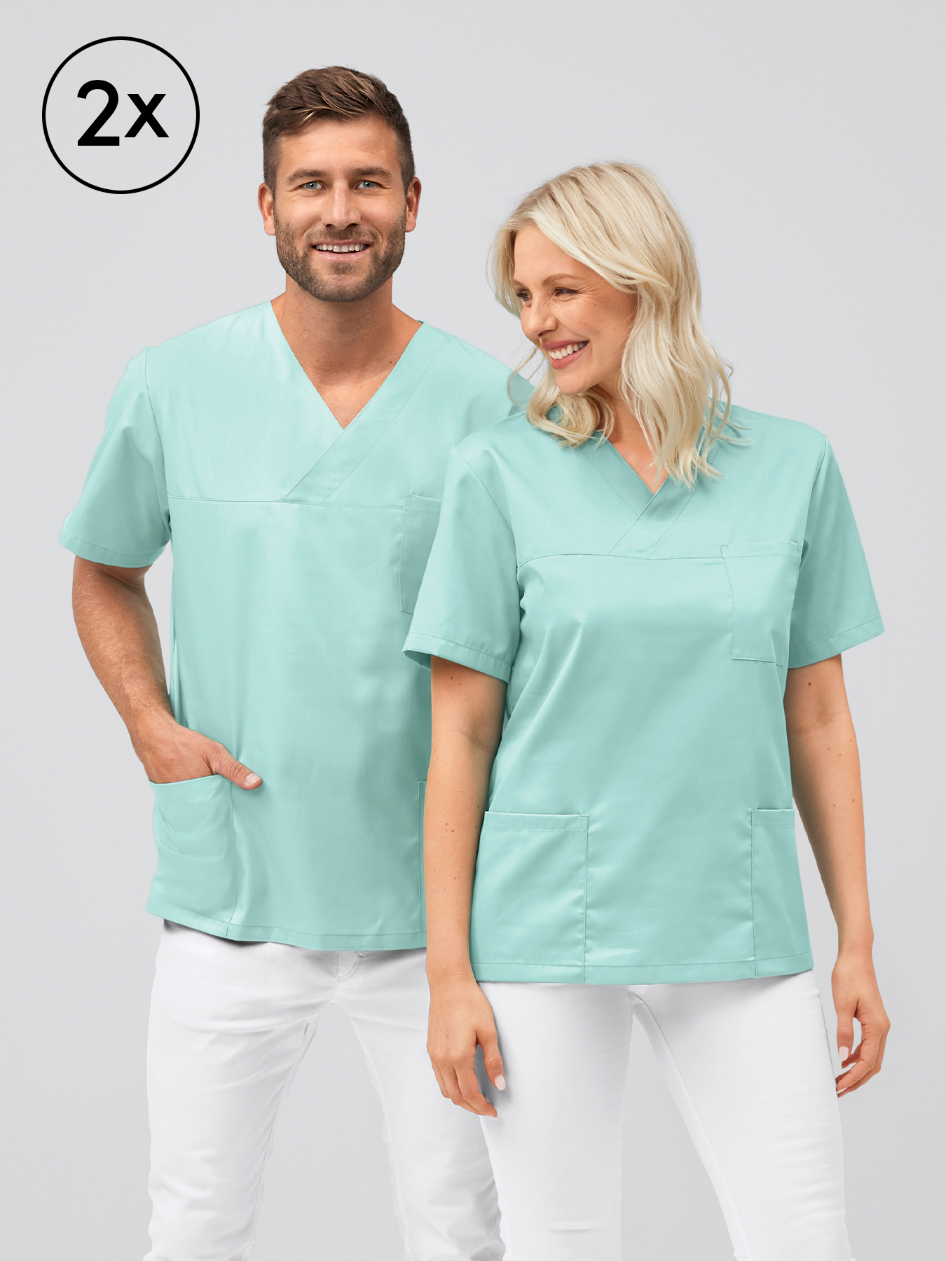 Unisex OP-Kasack PISA 2er-Pack