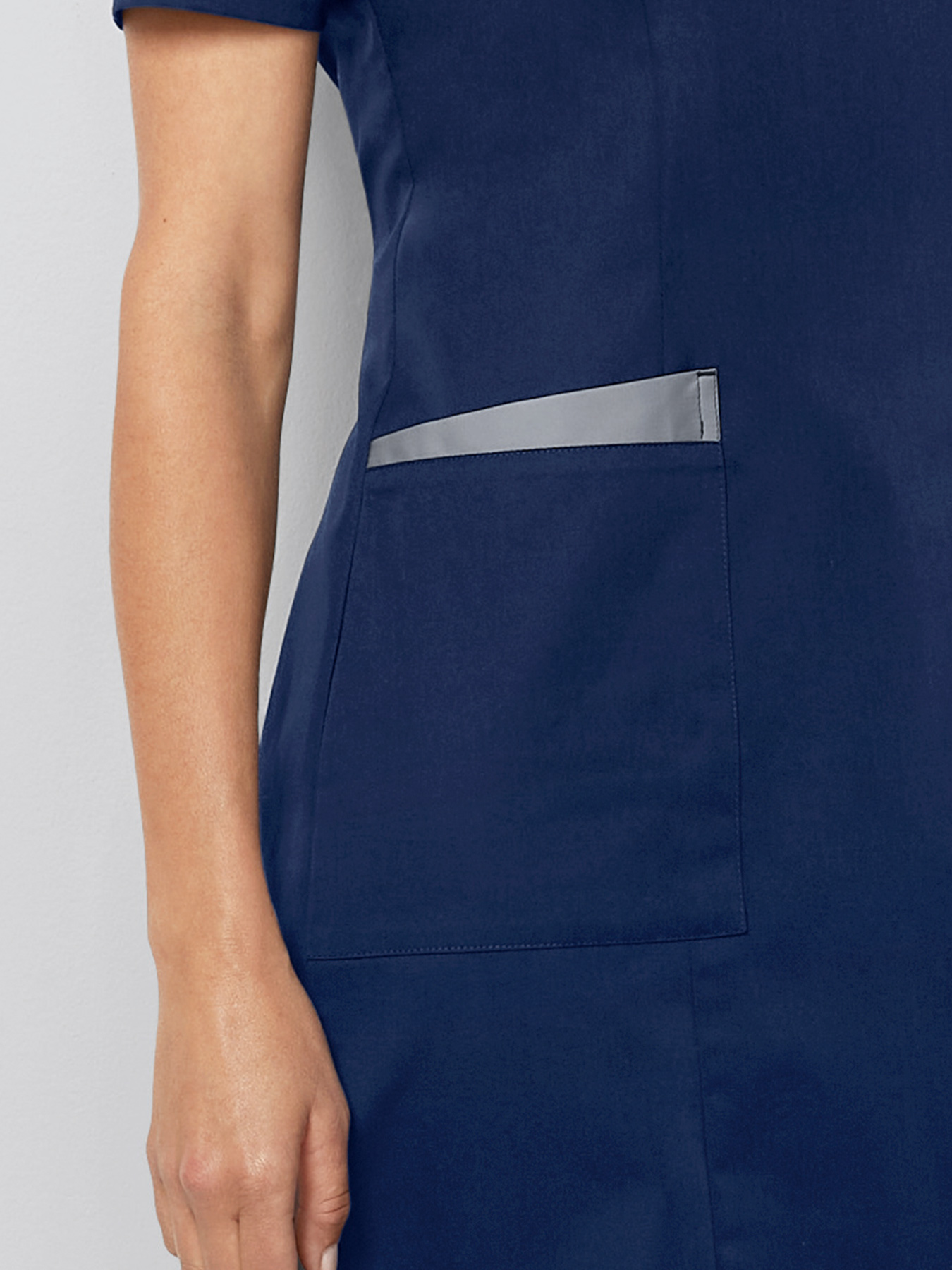 Kasack-Kleid, slim fit