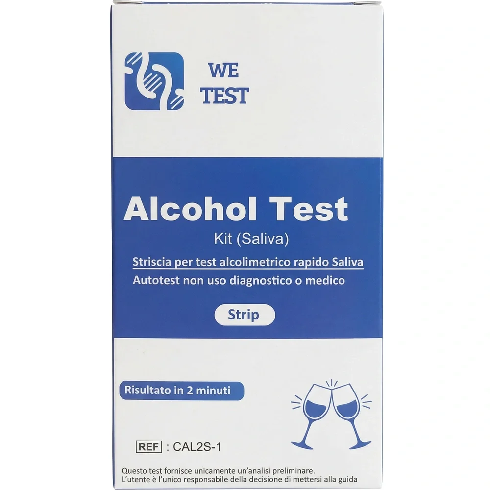 We Test Speichel Alkoholtest | 1 Testkassette