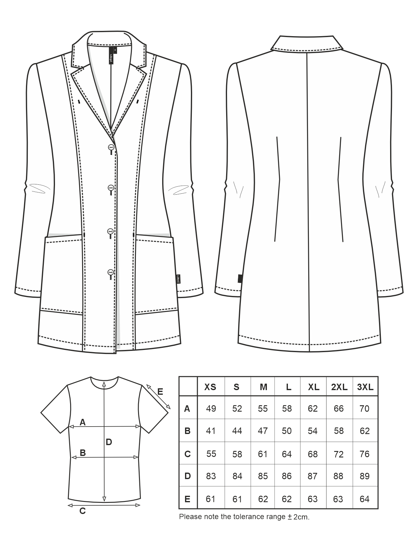 Kurzmantel ANKARA, slim-fit