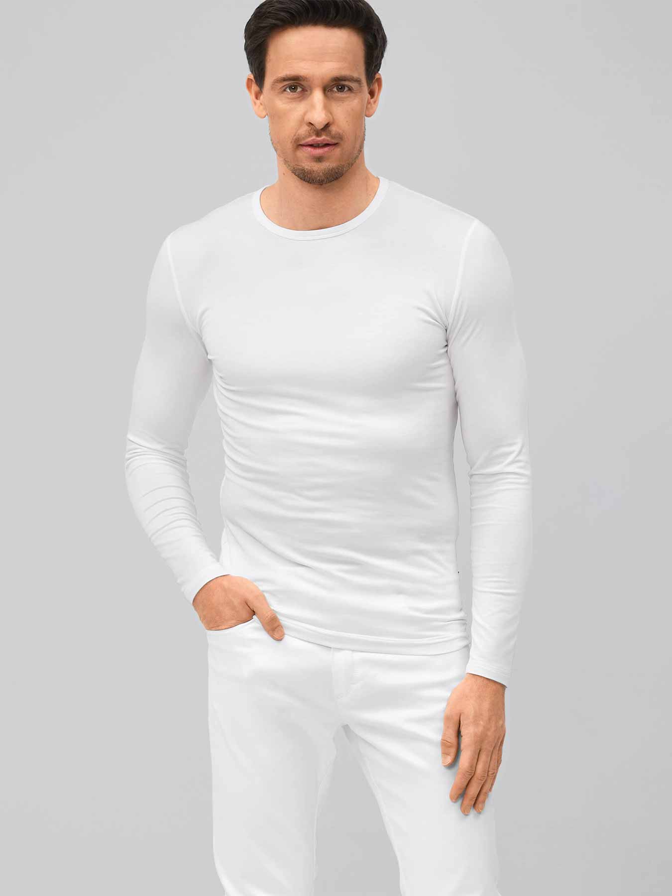 Langarmshirt Lyocell
