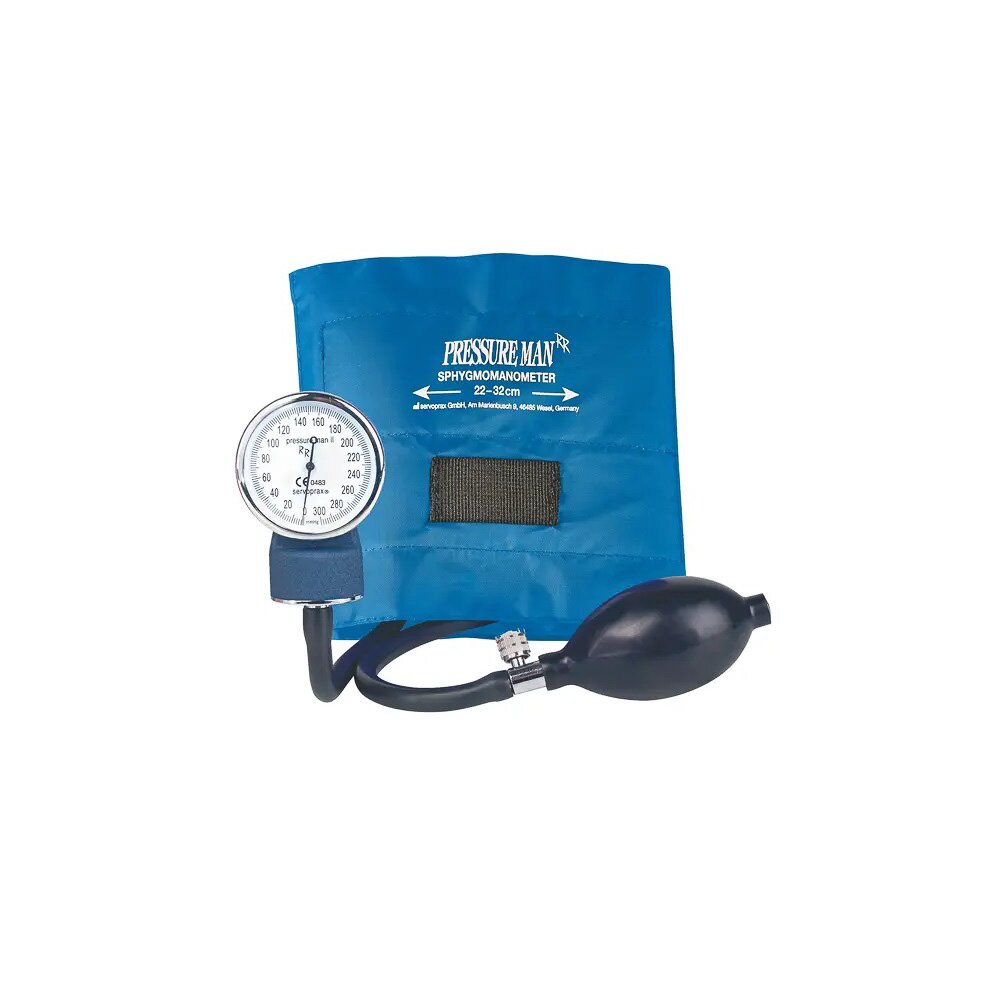 Blutdruckmessgerät Pressure Man I in blau