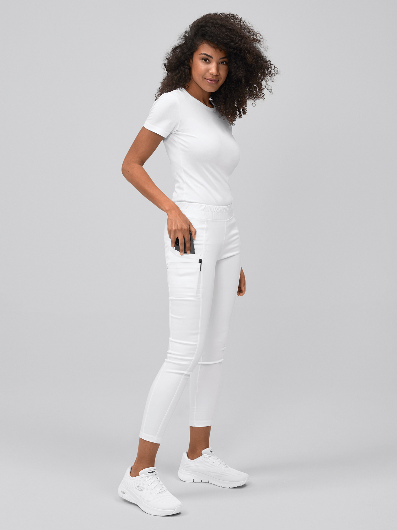 Soft-Stretchhose BELLUNO mit Beintaschen