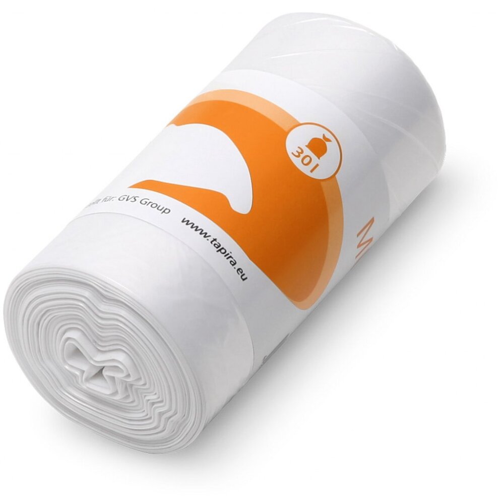 Abfallsäcke Müllbeutel plus I 30 Liter I 490 x 600 mm I 12 my I 30 Rollen