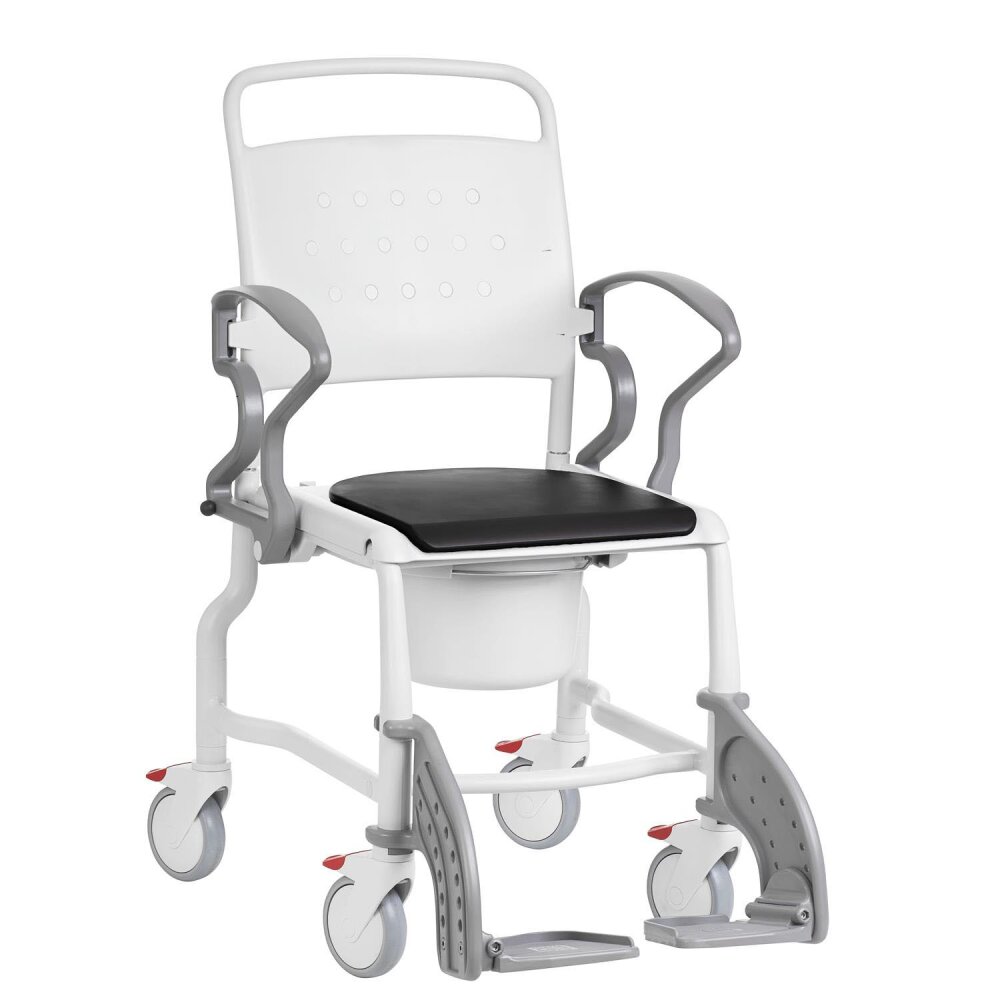 Toilettenstuhl Bonn Farbe rot/ bunt