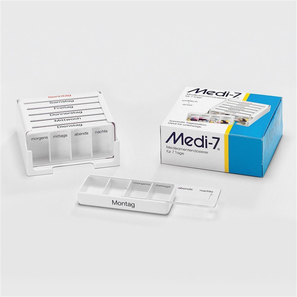 Wochendispenser Medi 7 Tagesdosierer