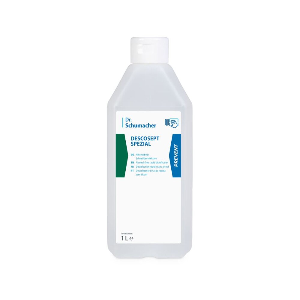 DESCOSEPT SPEZIAL gebrauchsfertiges Flächendesinfektionsmittel 1000 ml, 10 Flaschen