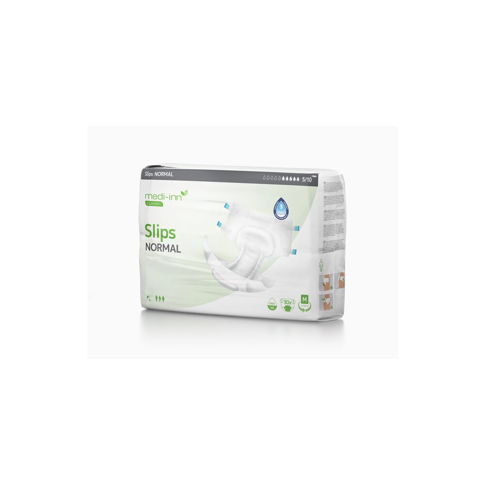 medi-inn® CLASSIC Slips Normal in Größe M ( Pack a 30 Stück )