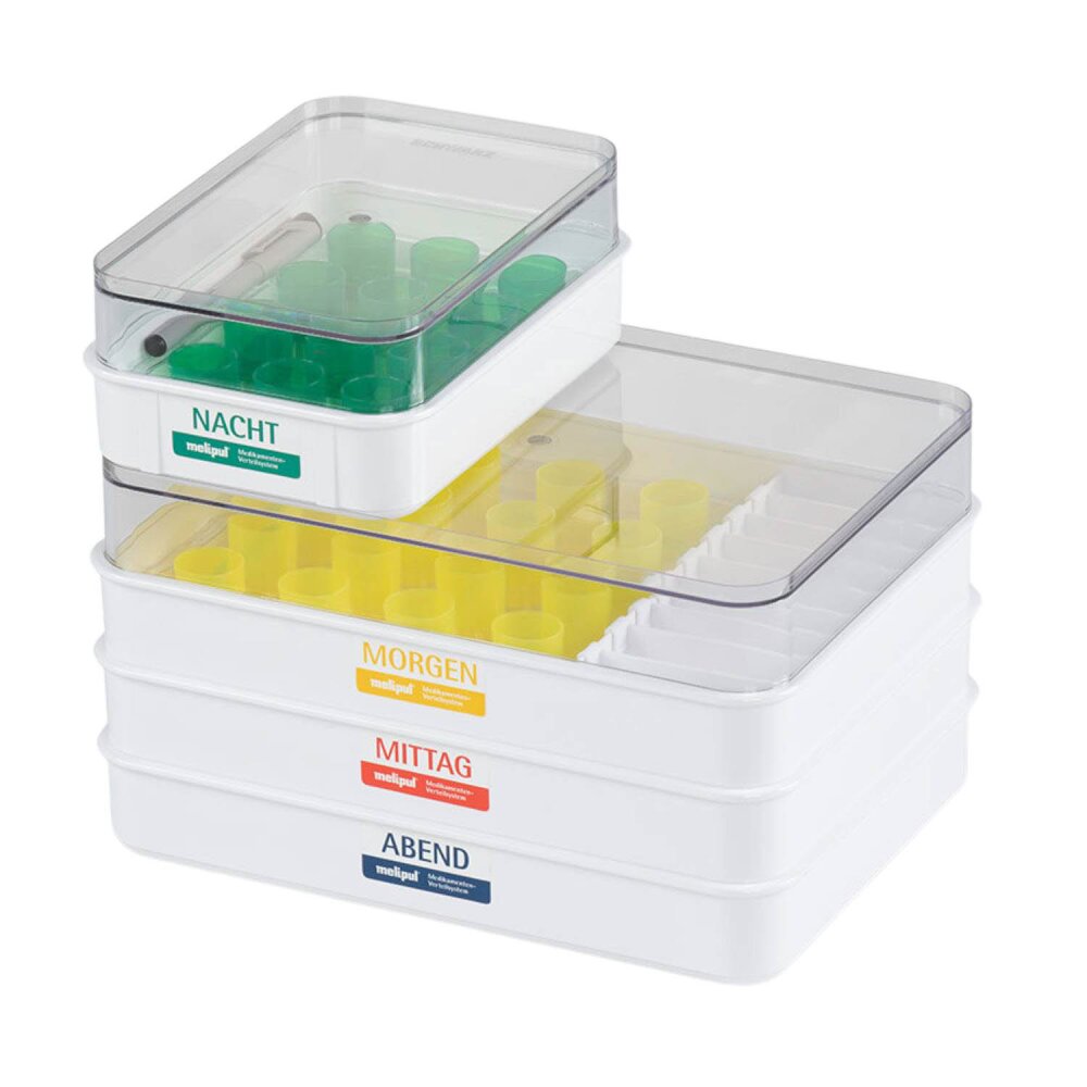 melipul Mahlzeiten-Tablett 16 VF-35, mit Mehrweg-Becher