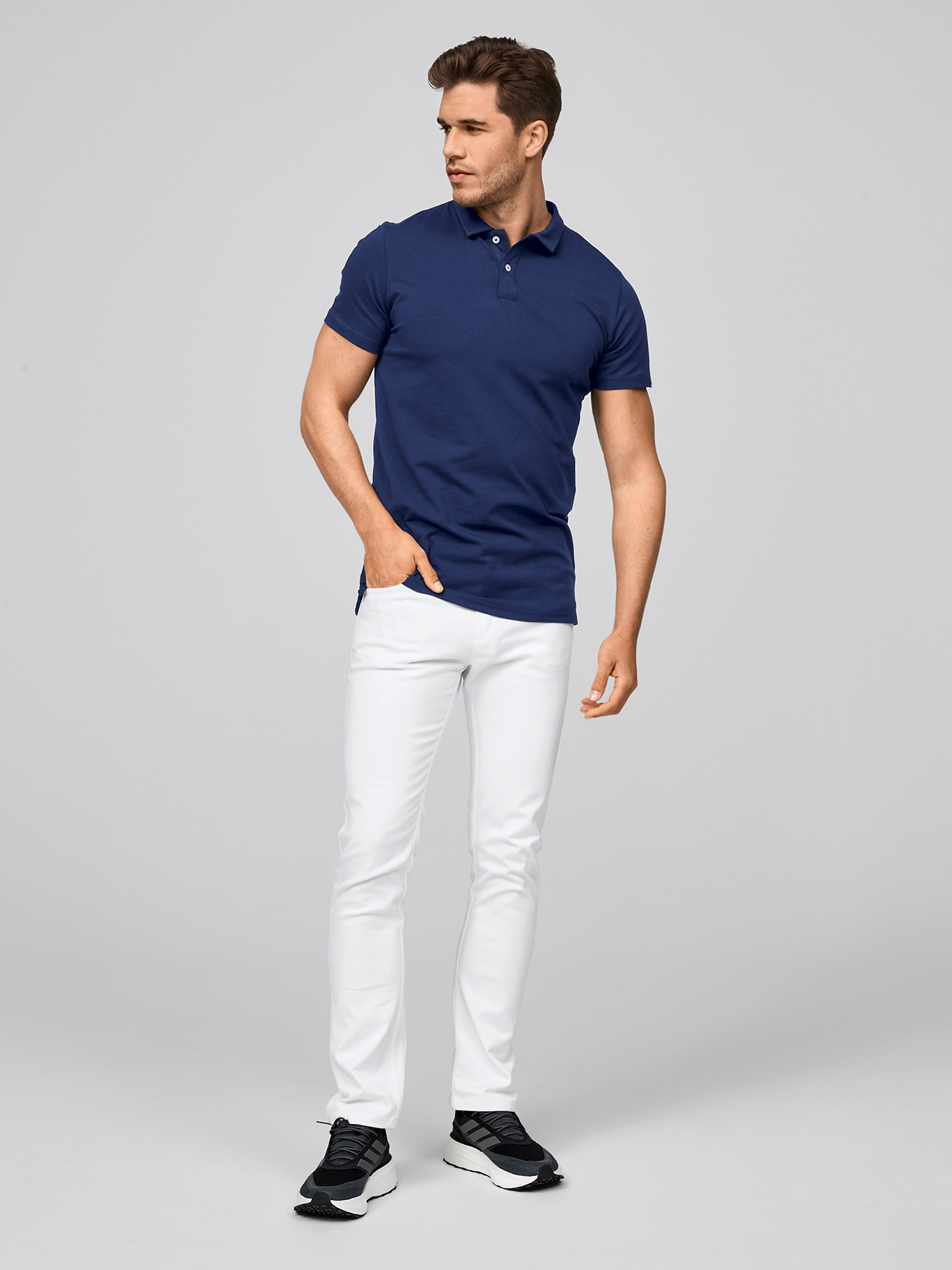 Unisex-Poloshirt MADRID, Single Jersey