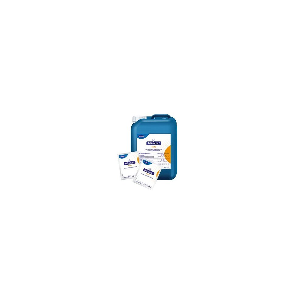 Mikrobac® forte Flächendesinfektionsmittelkonzentrat (250 x 20 ml Beutel)