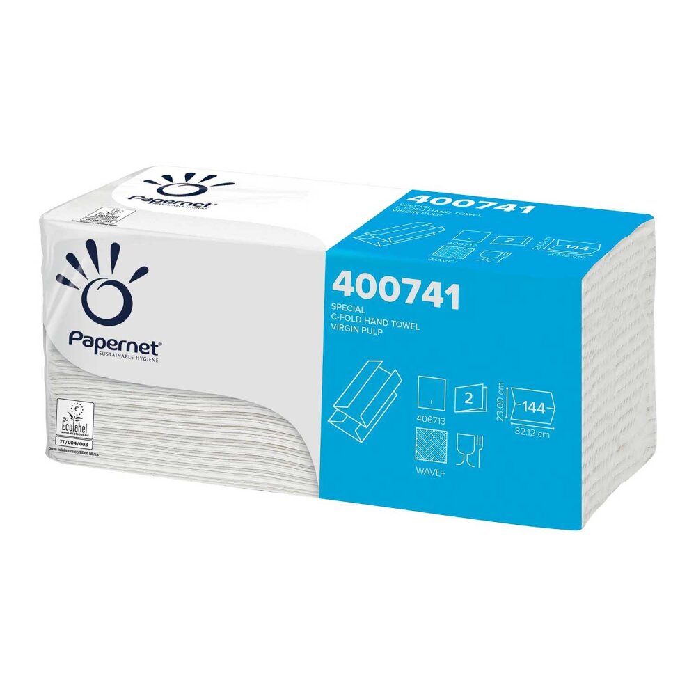 (400741) Handtuchpapier, 2-lagig IMPAL Paper C-Top 23 x 33 cm (breiter Spender) (Abverkauf)