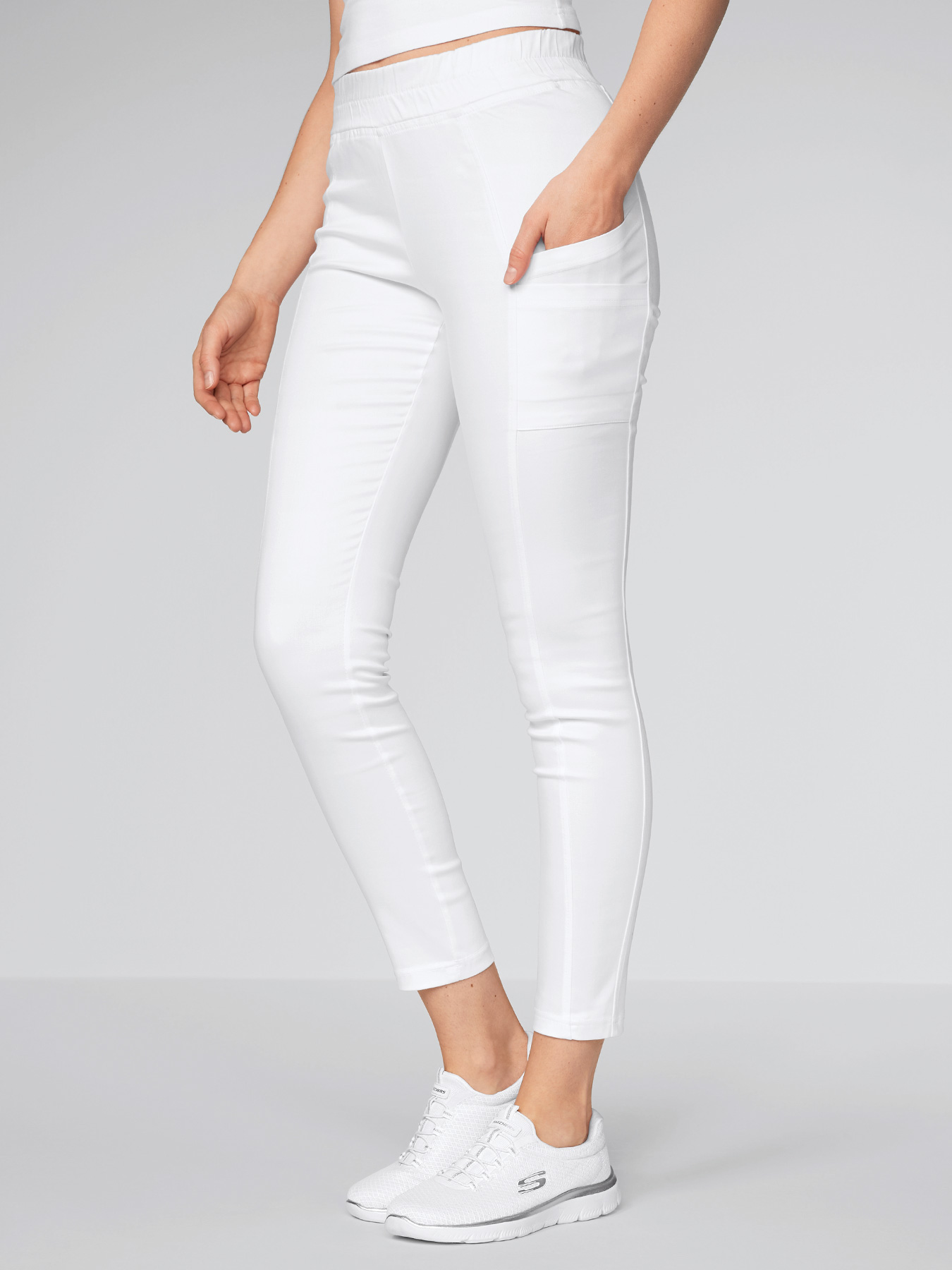 Soft-Stretchhose BELLUNO mit Beintaschen