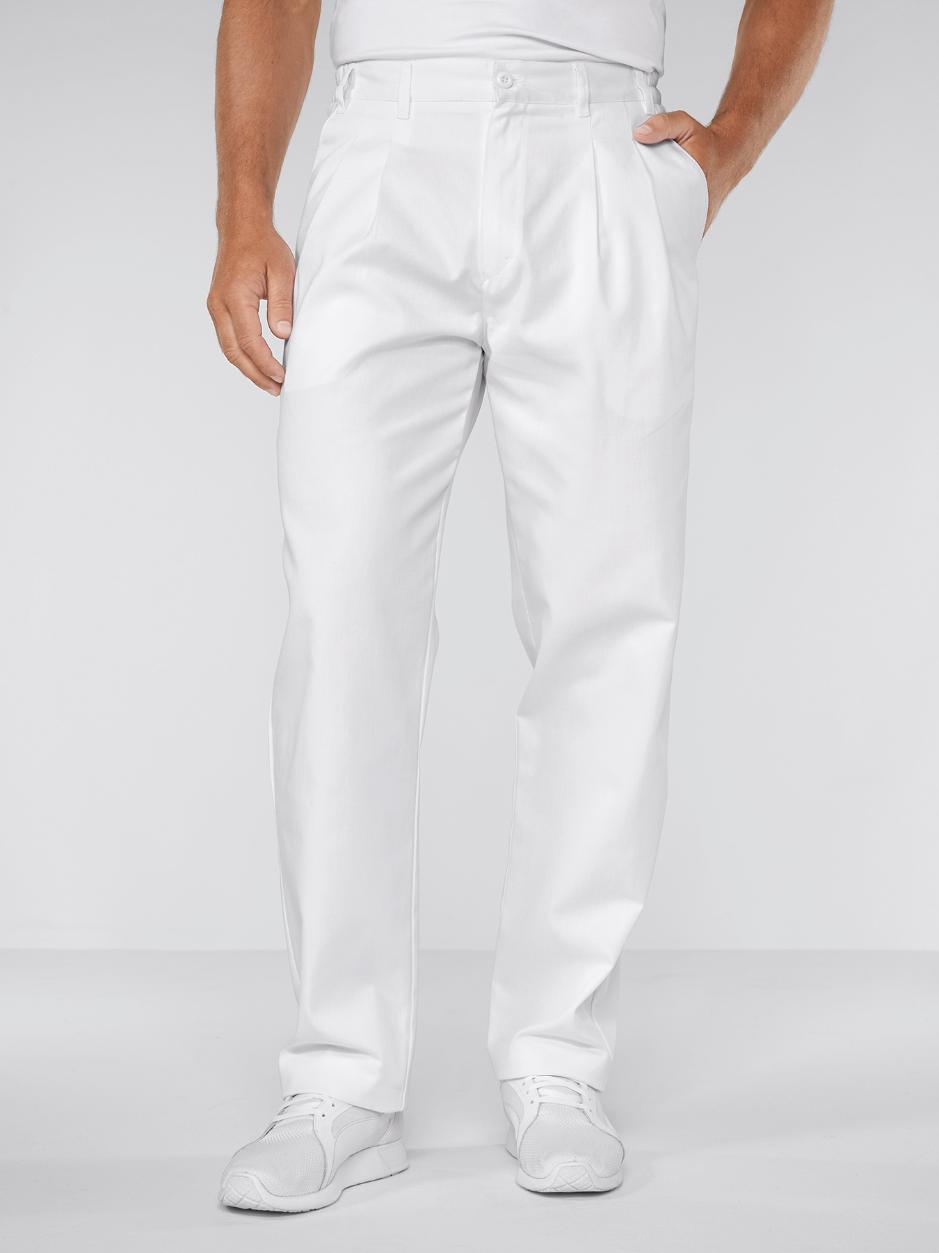 Bundfaltenhose in 2 Längen