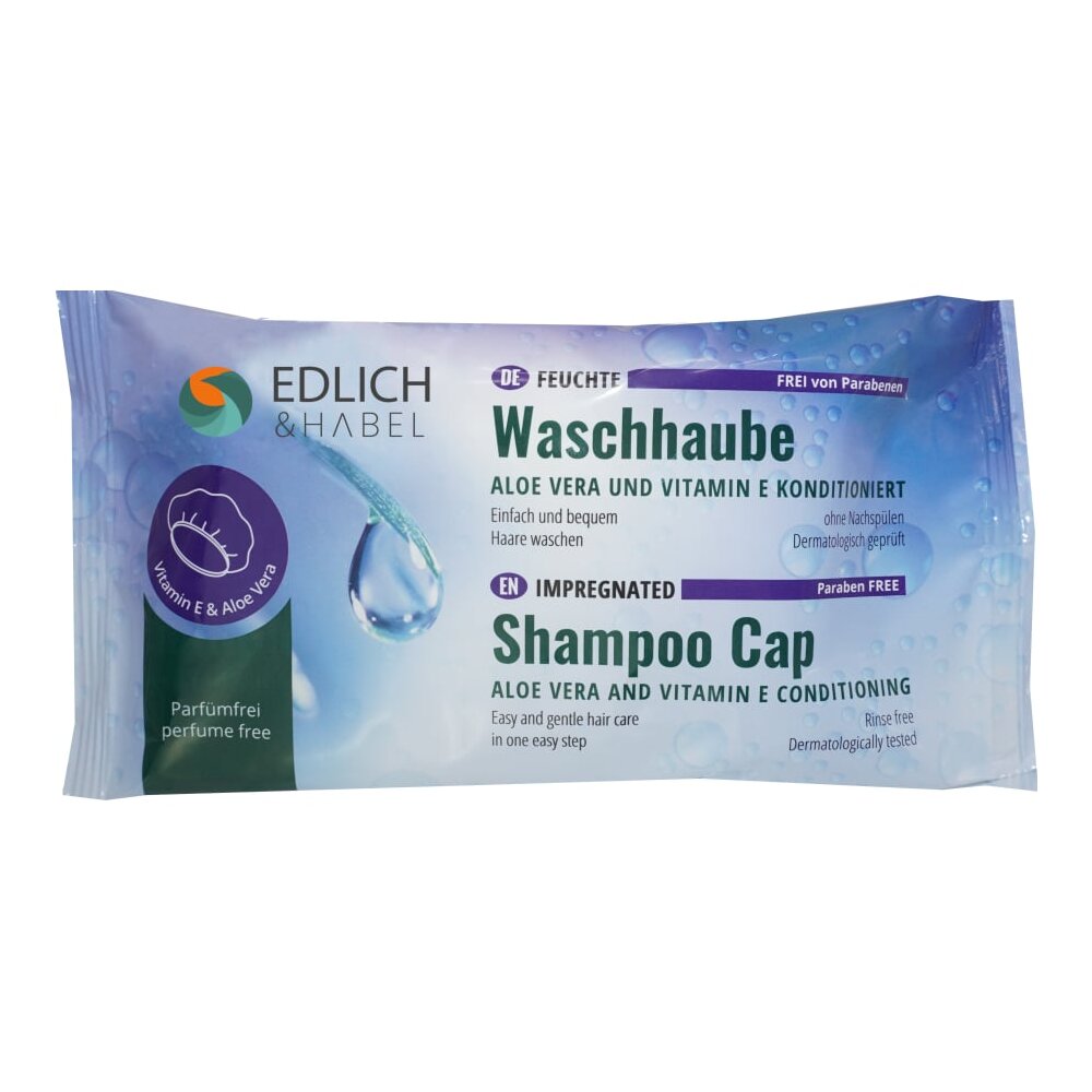 Waschhaube Shampoo-Haube parfümfrei Aloe Vera - 1 Stück
