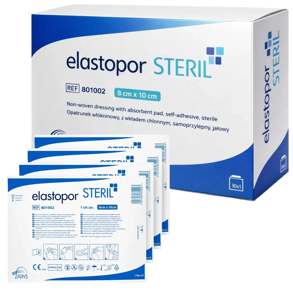 elastopor STERIL Wundverband 8x10cm selbstklebend 30 Stück
