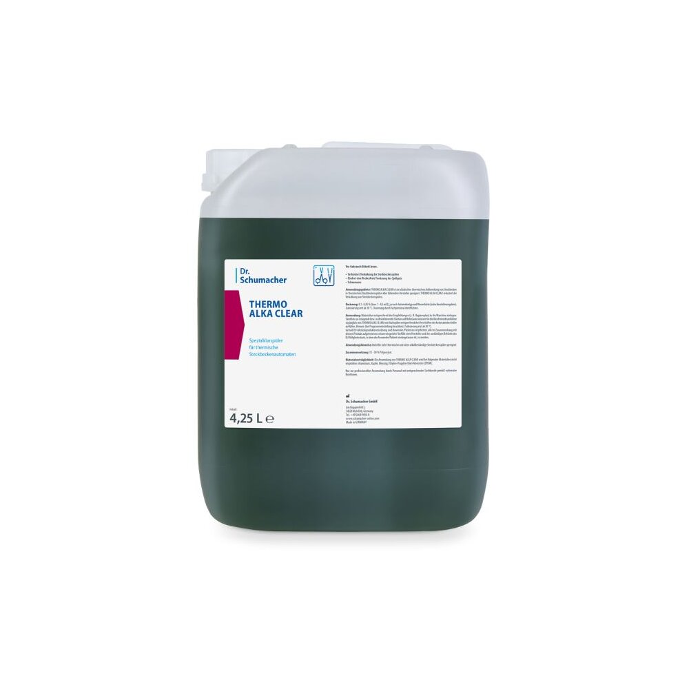 THERMO ALKA CLEAR Spezialklarspüler für thermische Steckbeckenautomaten (5 Liter Kanister)