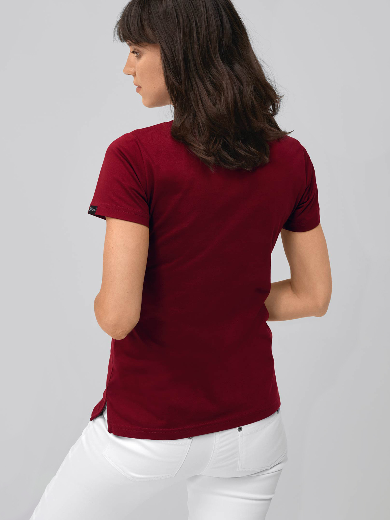 Poloshirt, Single Jersey - Strickkragen