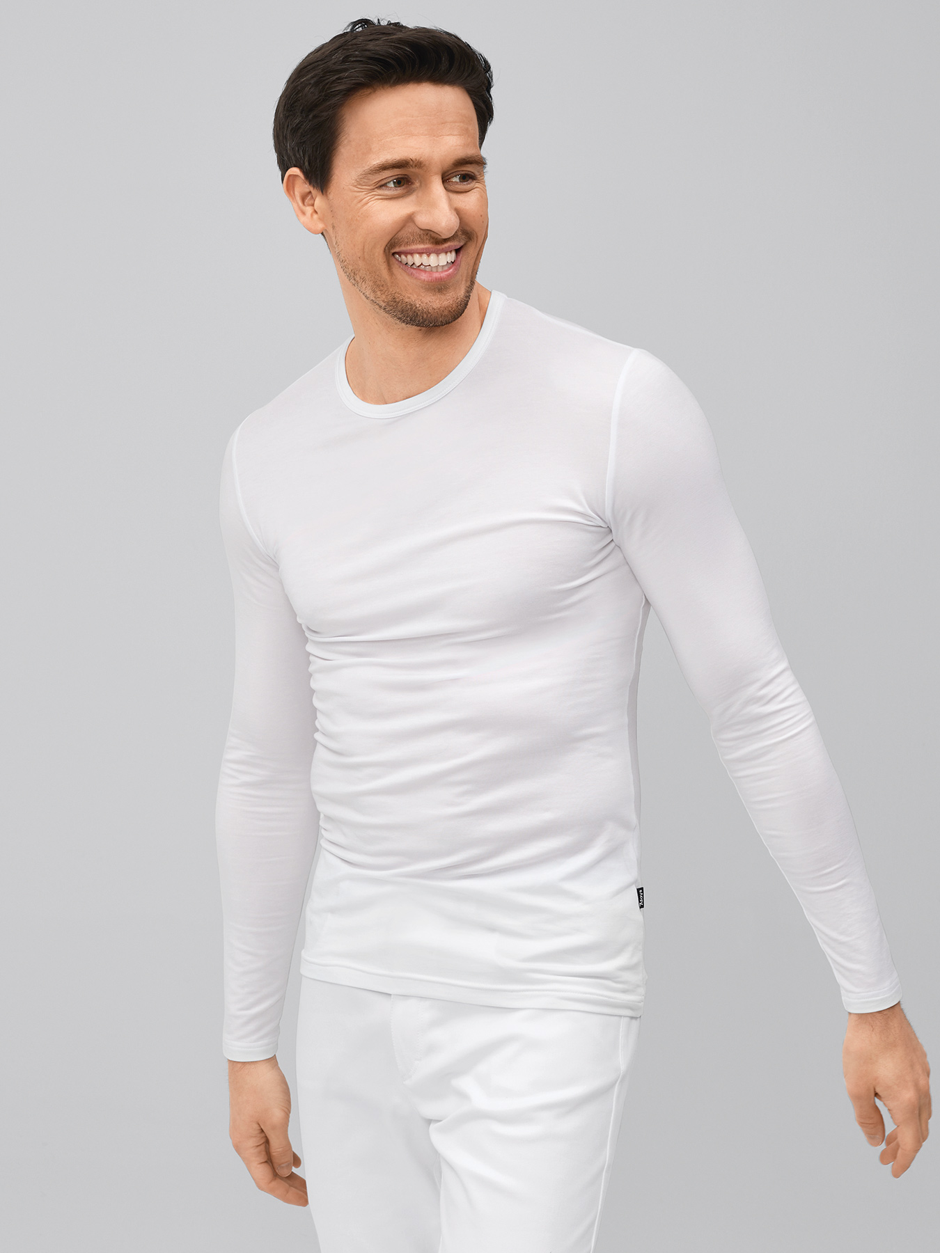 Langarmshirt Lyocell