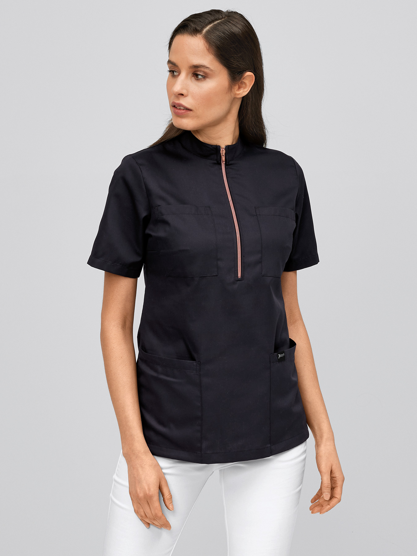 Schlupfkasack mit Reißverschluss