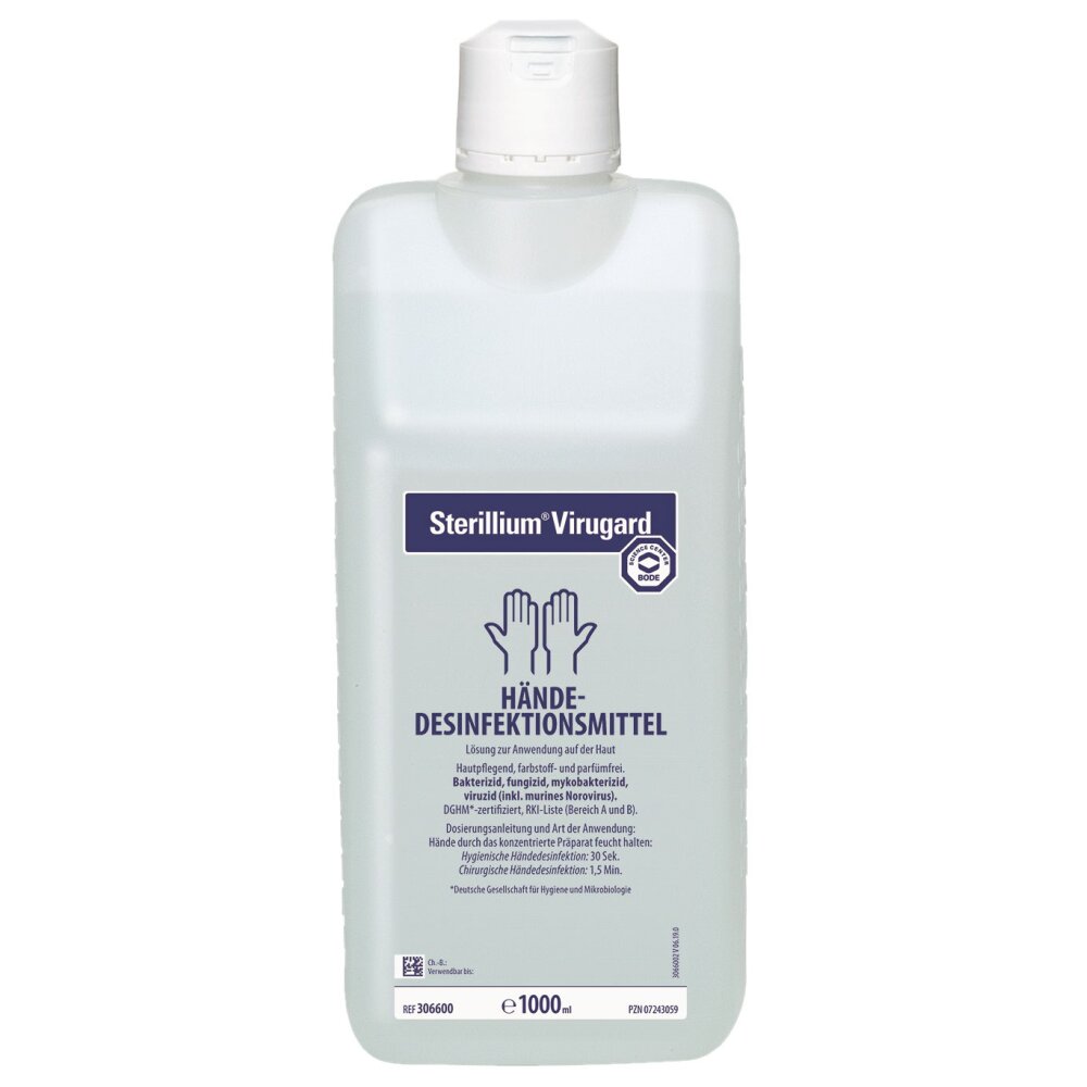 Sterillium Virugard Händedesinfektion | 1000 ml-Flasche