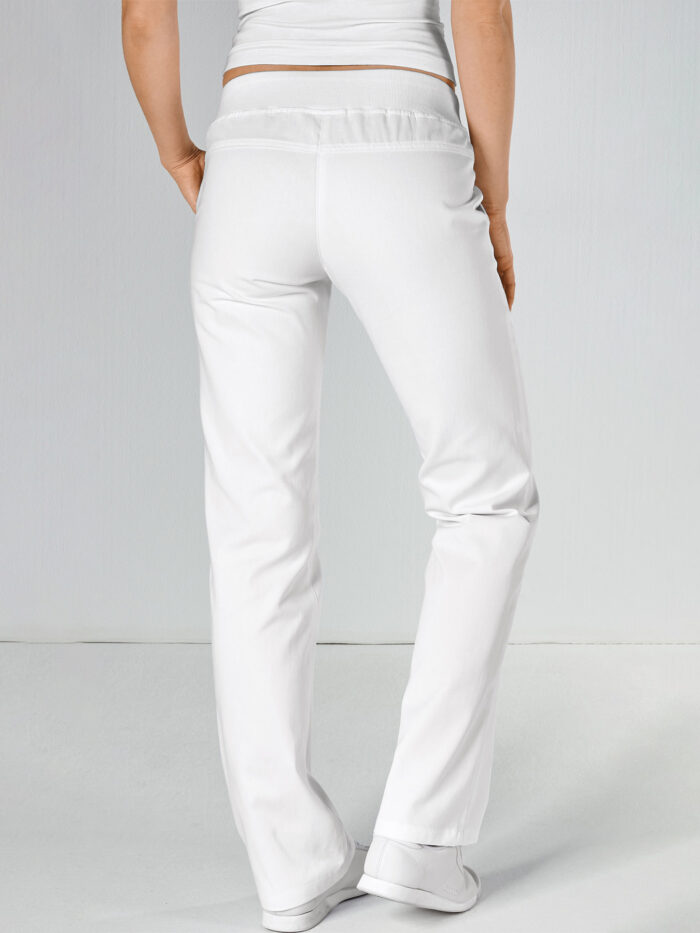 Baggyhose mit Strickbündchen – Bild 3