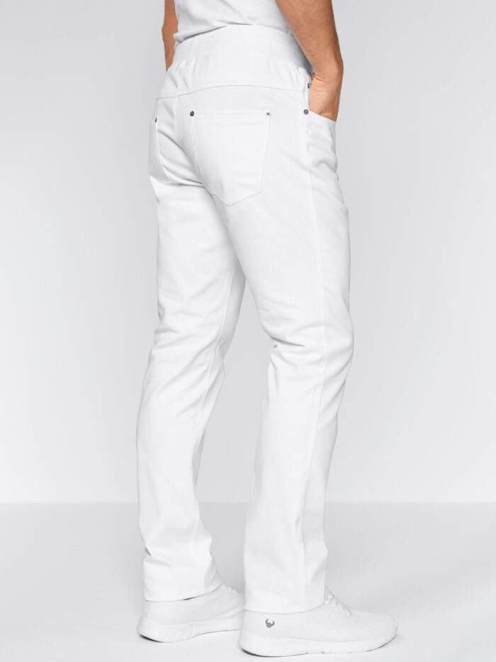 Moderne Herrenjeans mit Strickbund – Bild 2
